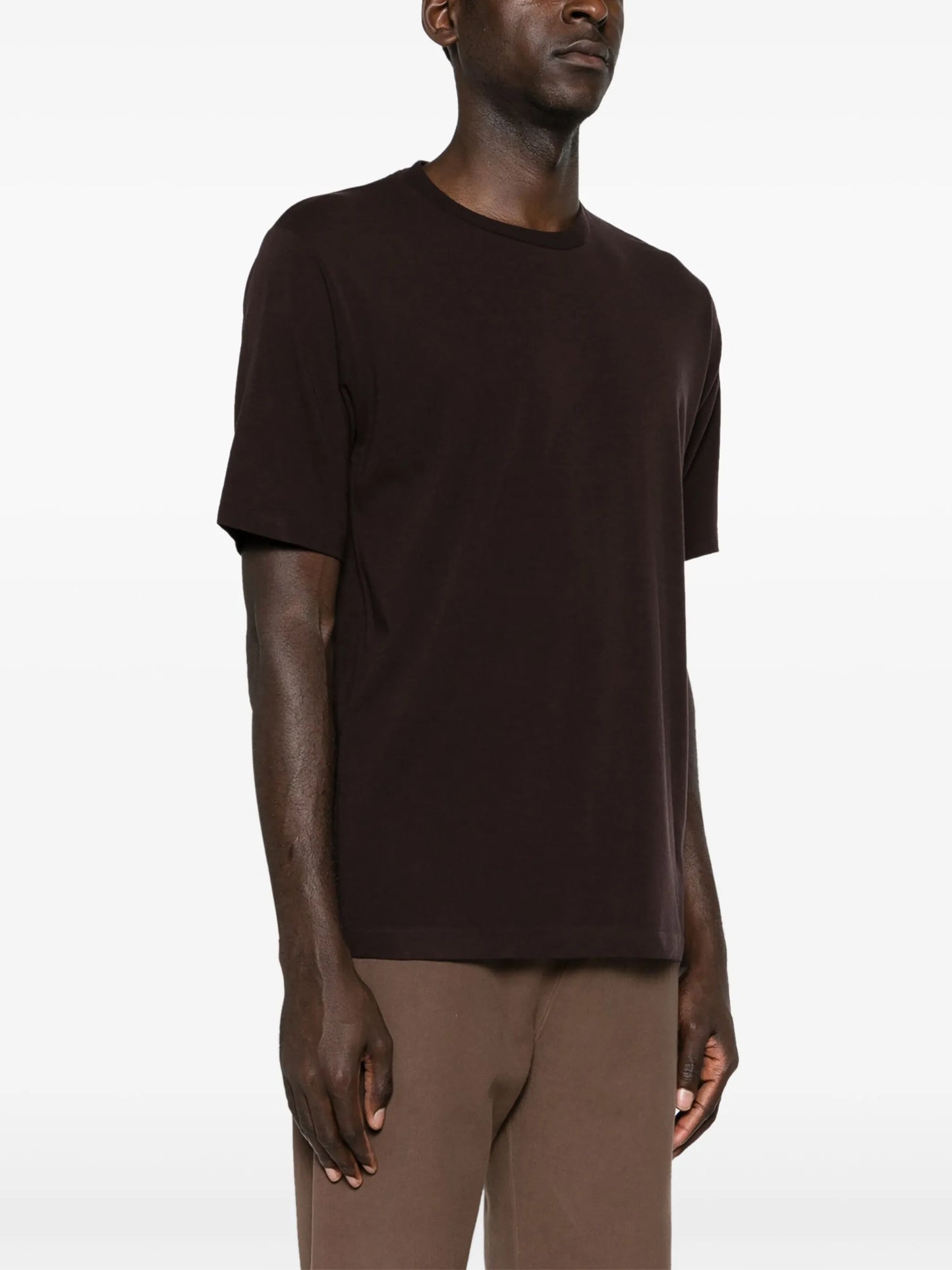 crew-neck wool T-shirt