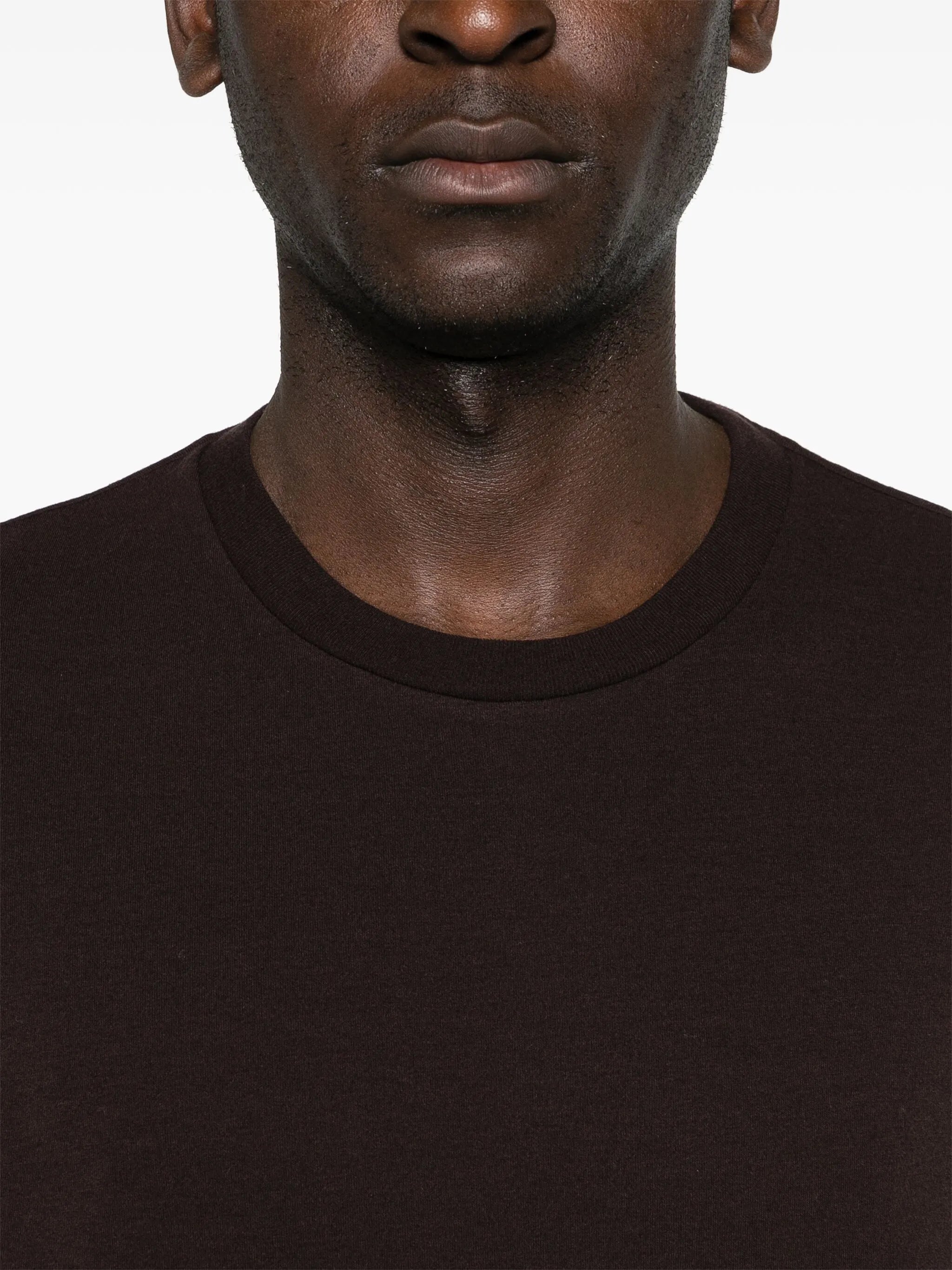 crew-neck wool T-shirt
