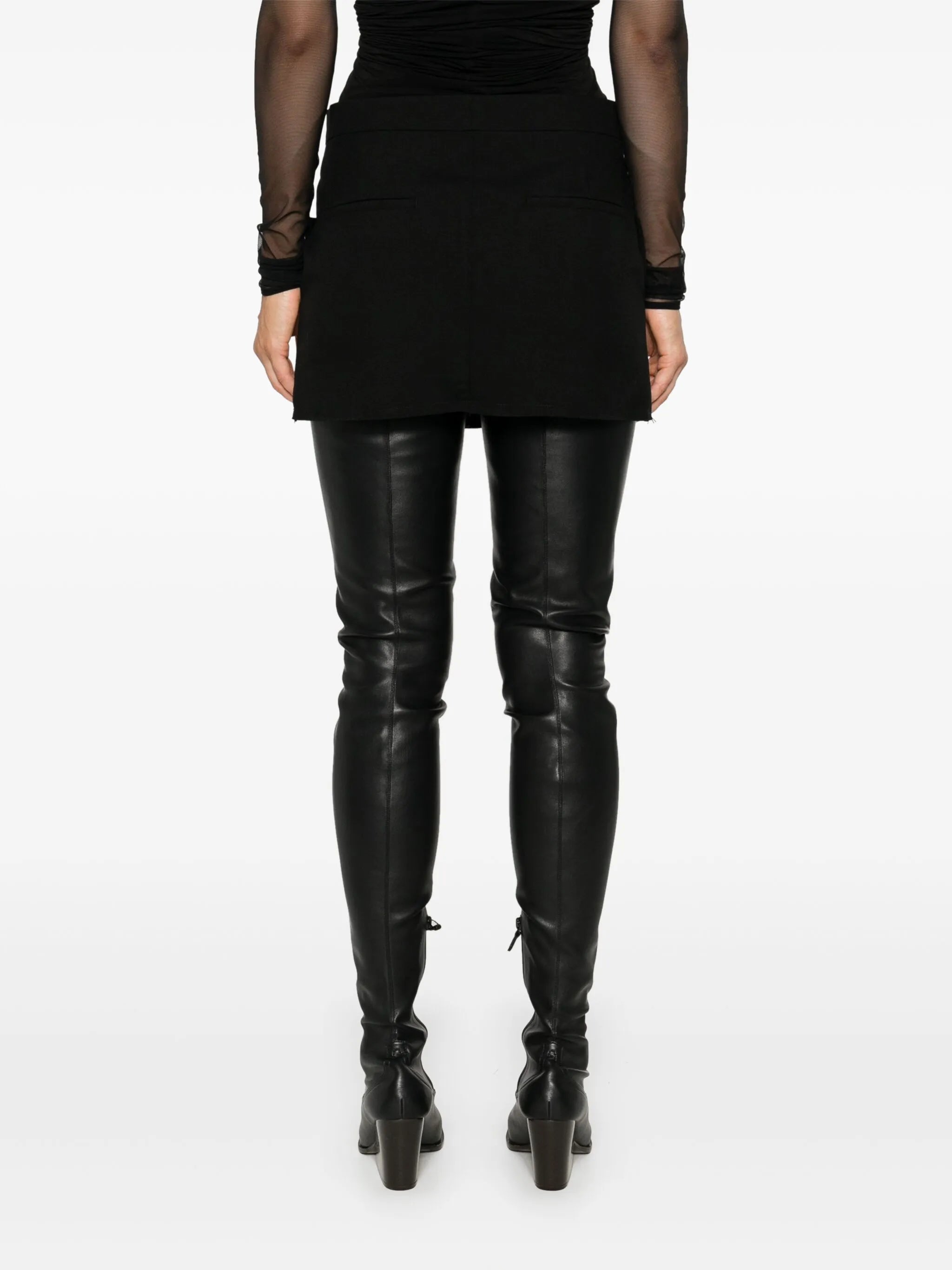 Cut-Off mini skirt