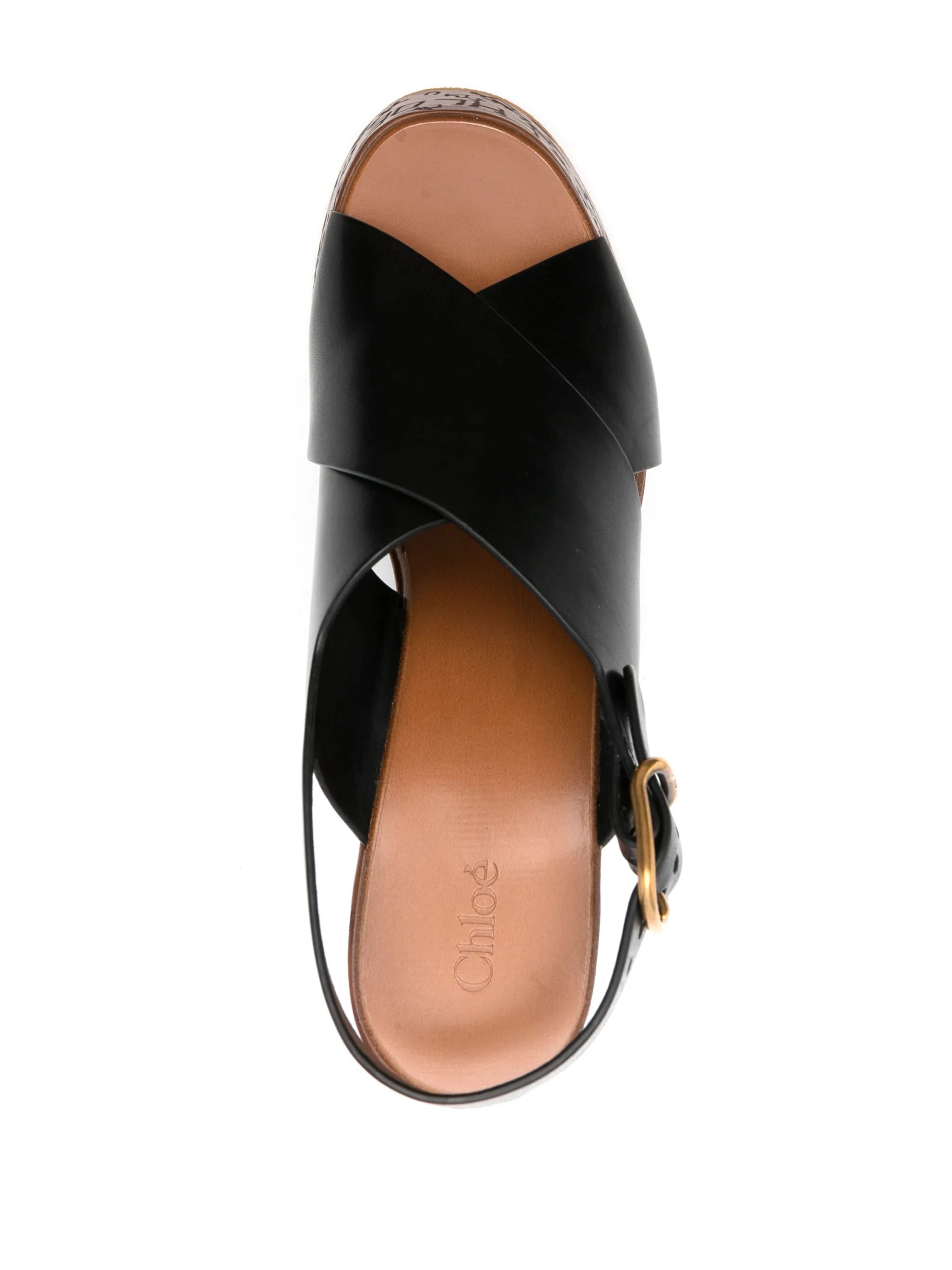 130mm Maxime wedge sandals