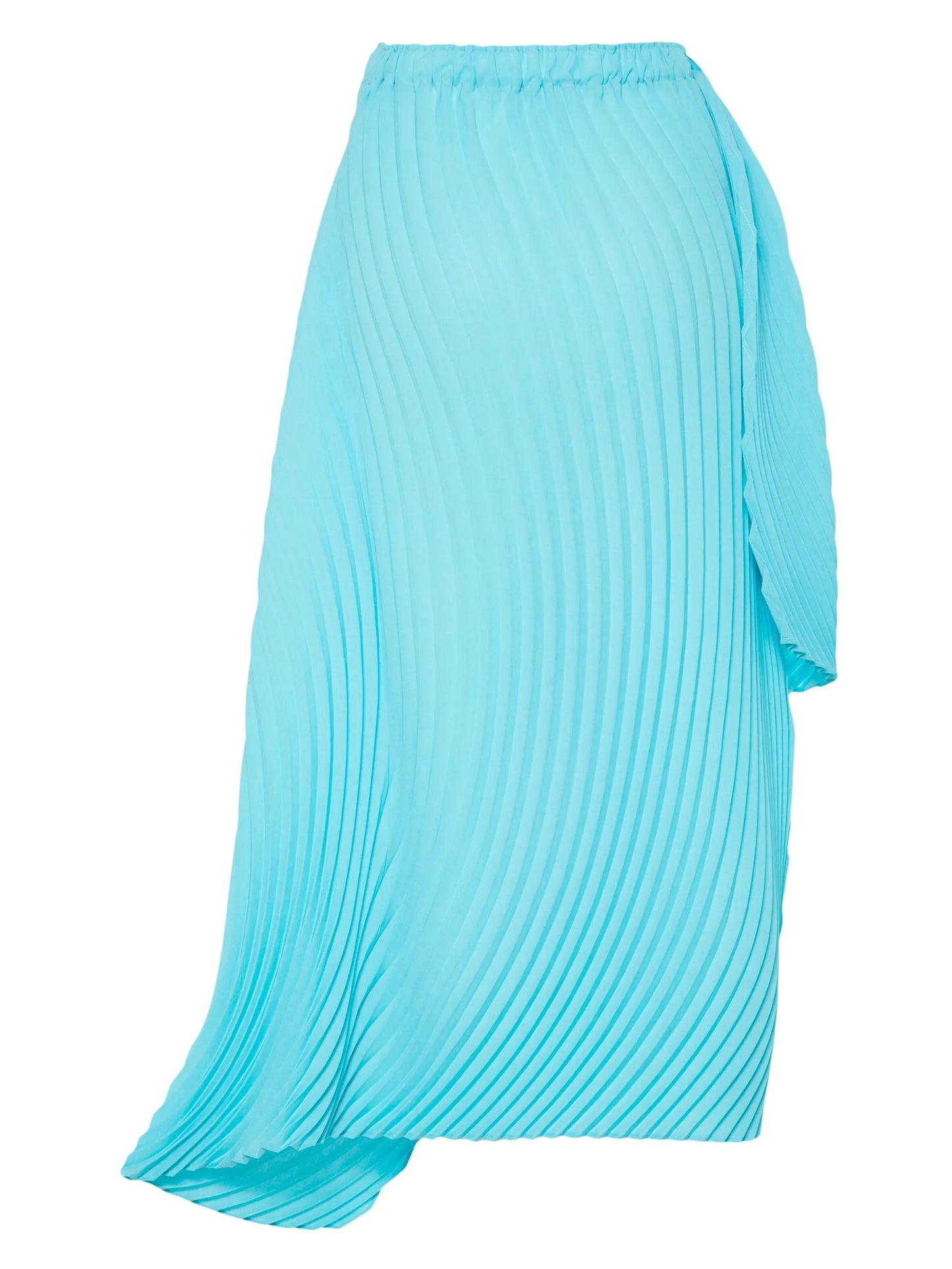 Wrapped Pleats maxi skirt