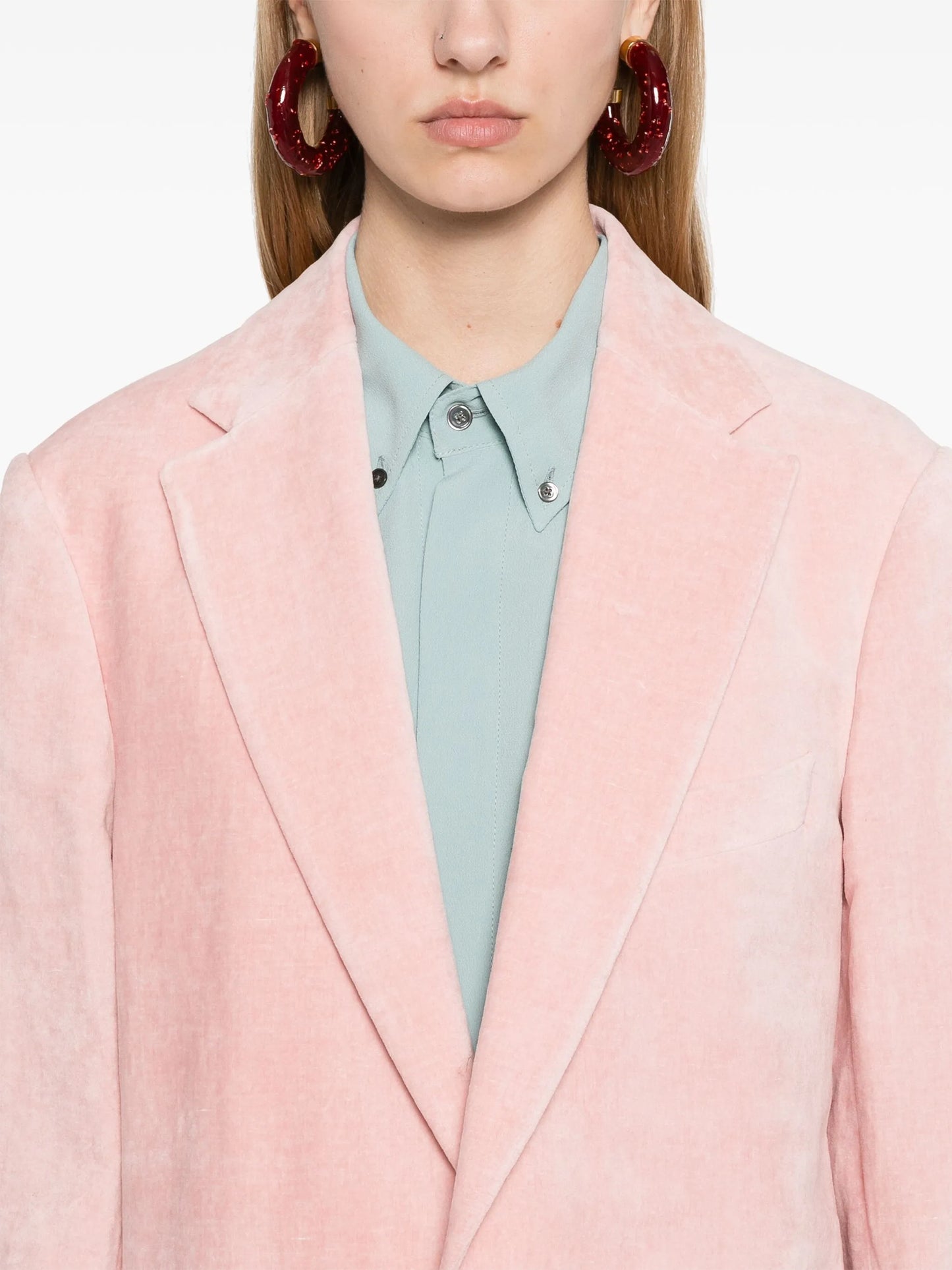 velvet blazer