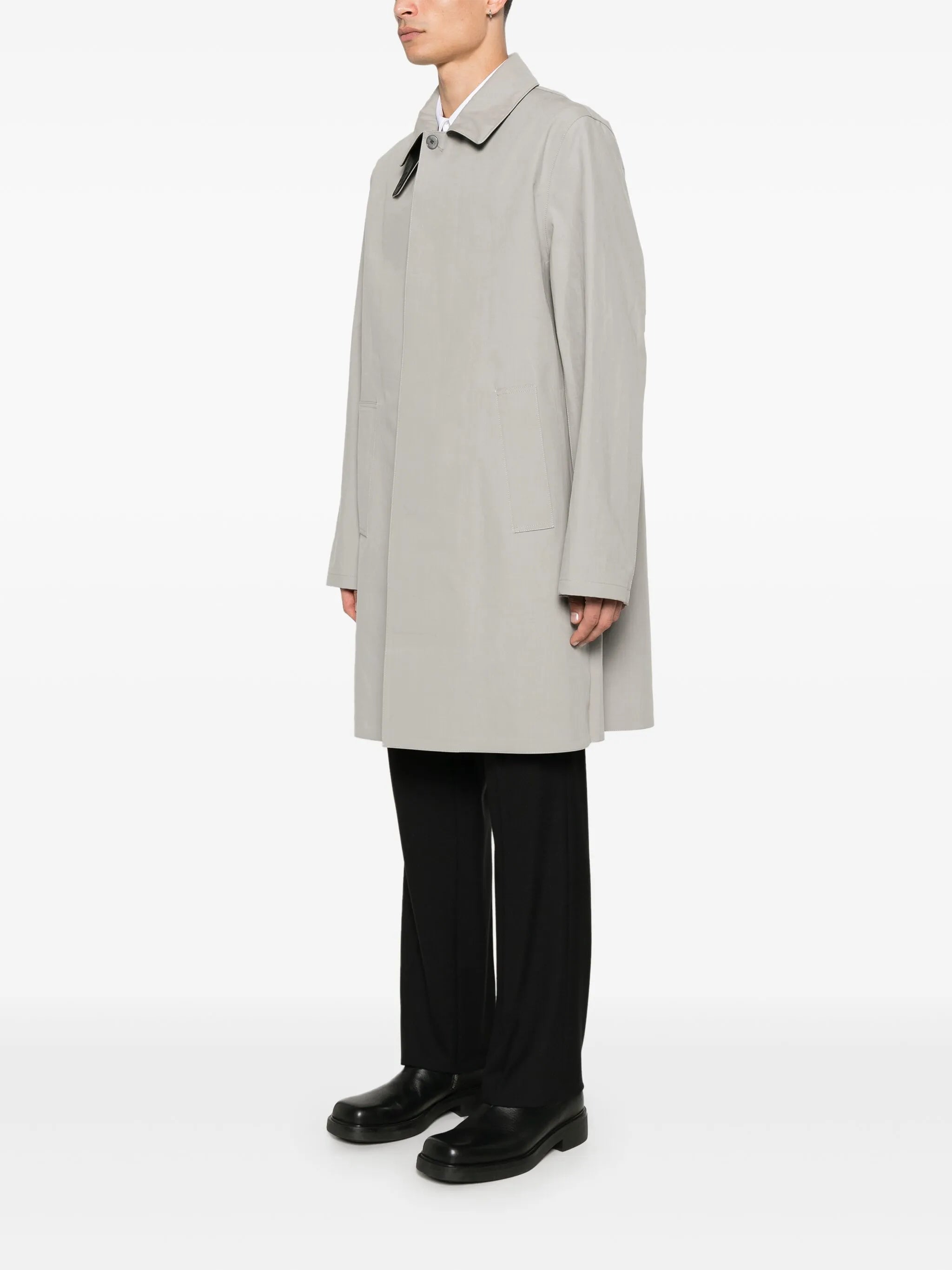 cotton trench coat