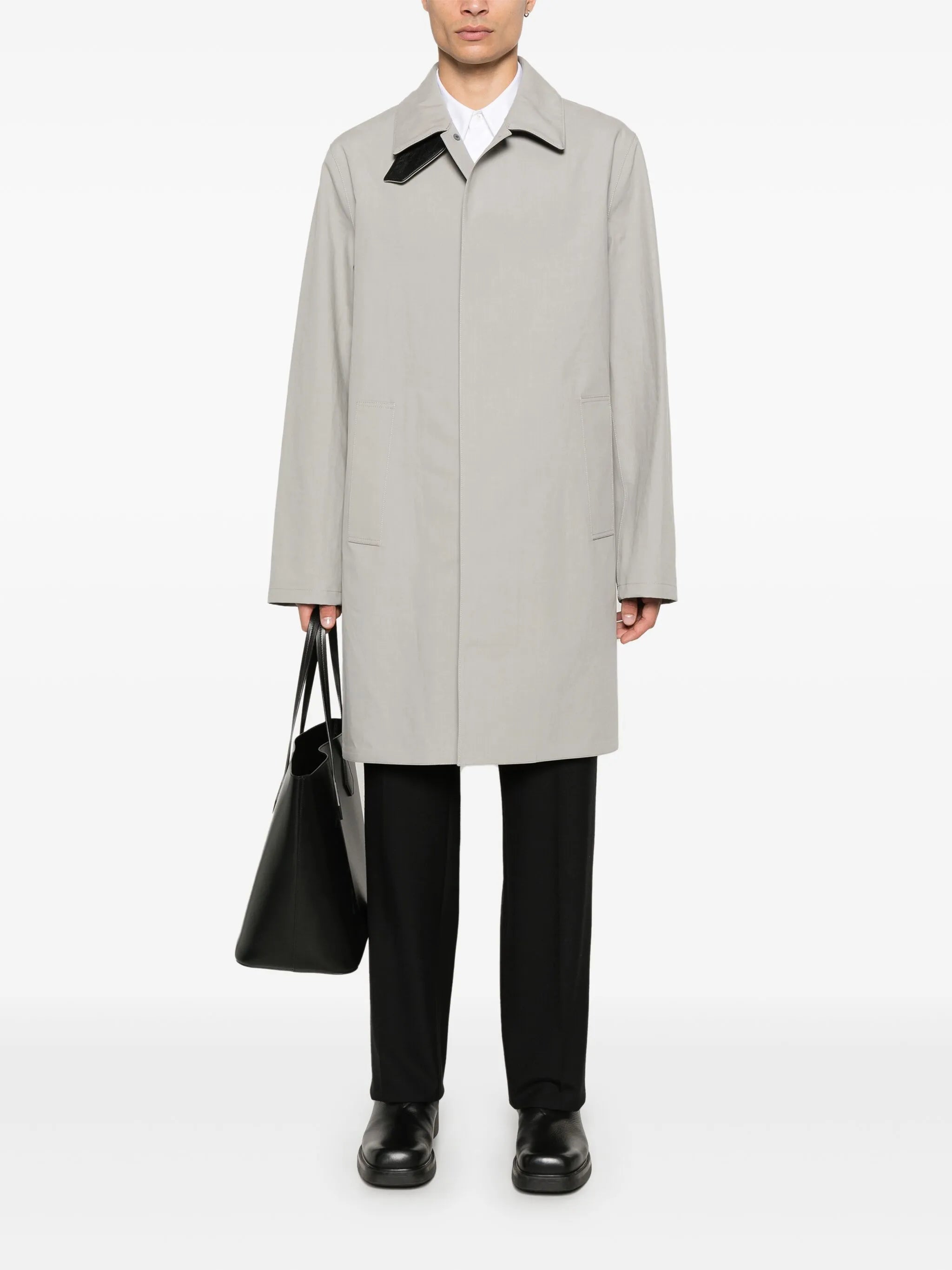 cotton trench coat