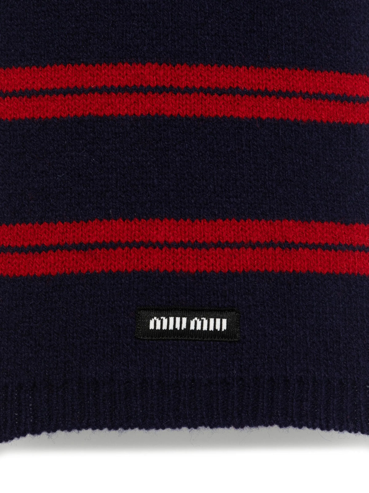 striped scarf
