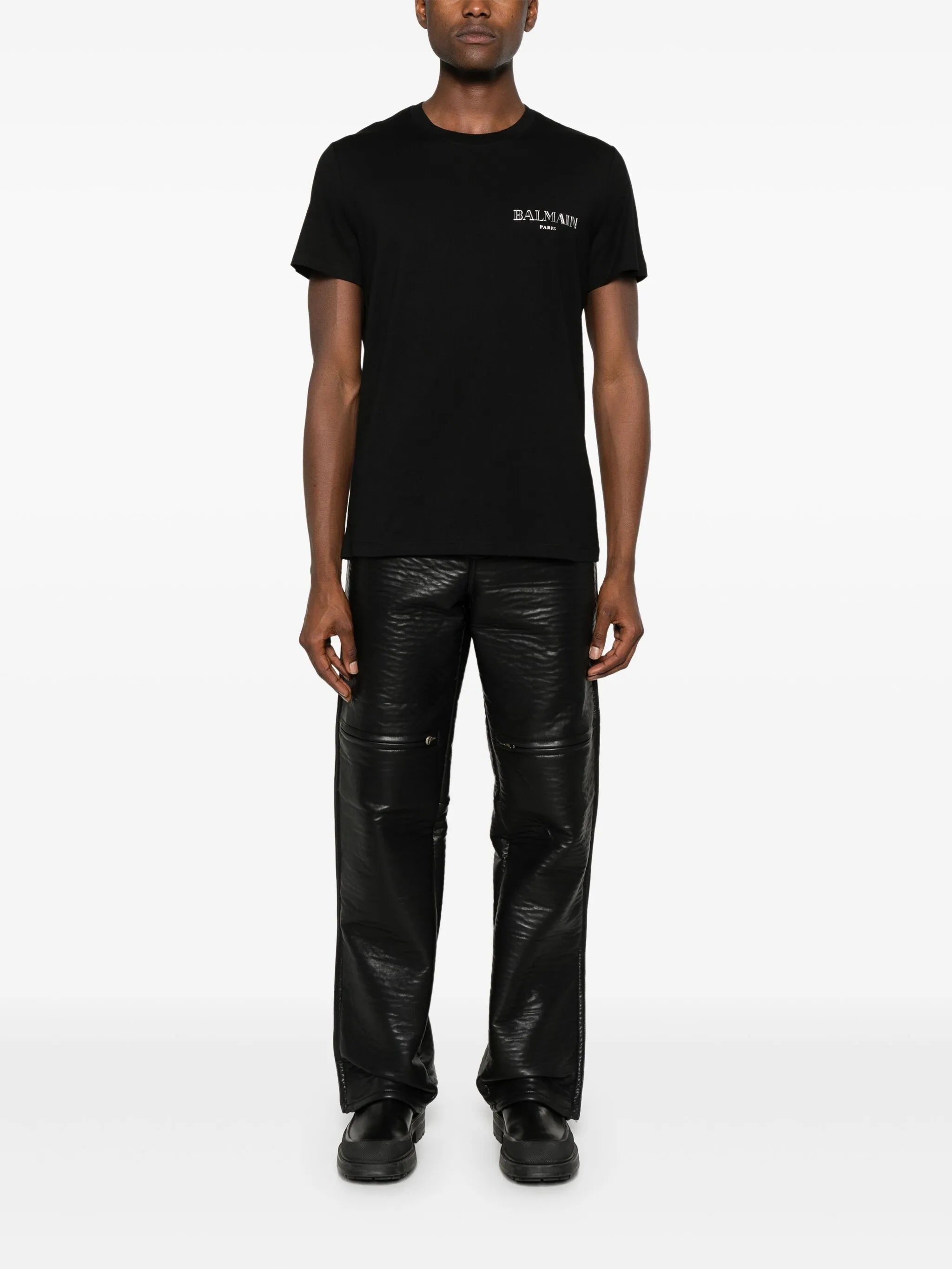 logo-appliqué cotton T-shirt