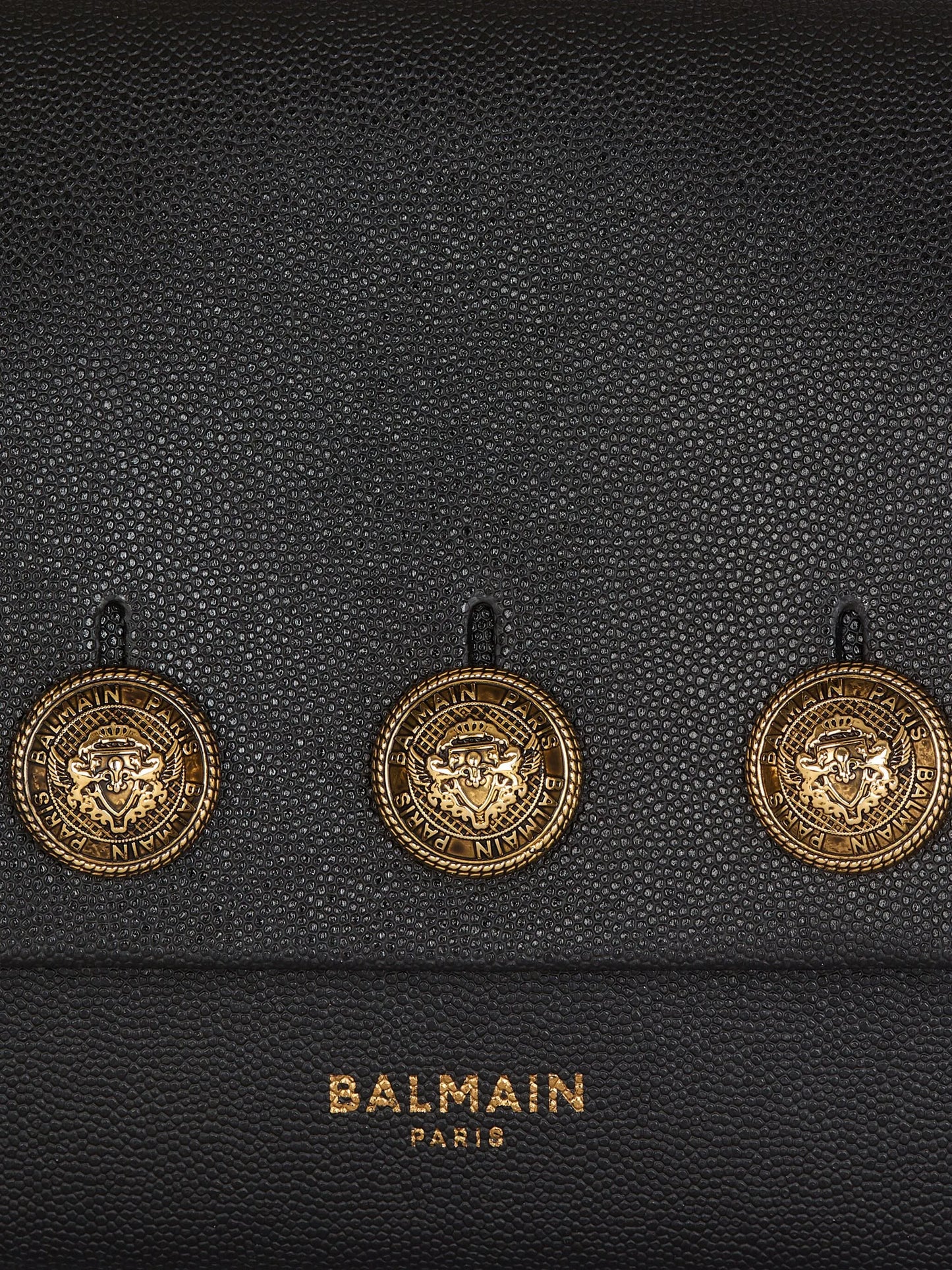Emblème leather crossbody bag