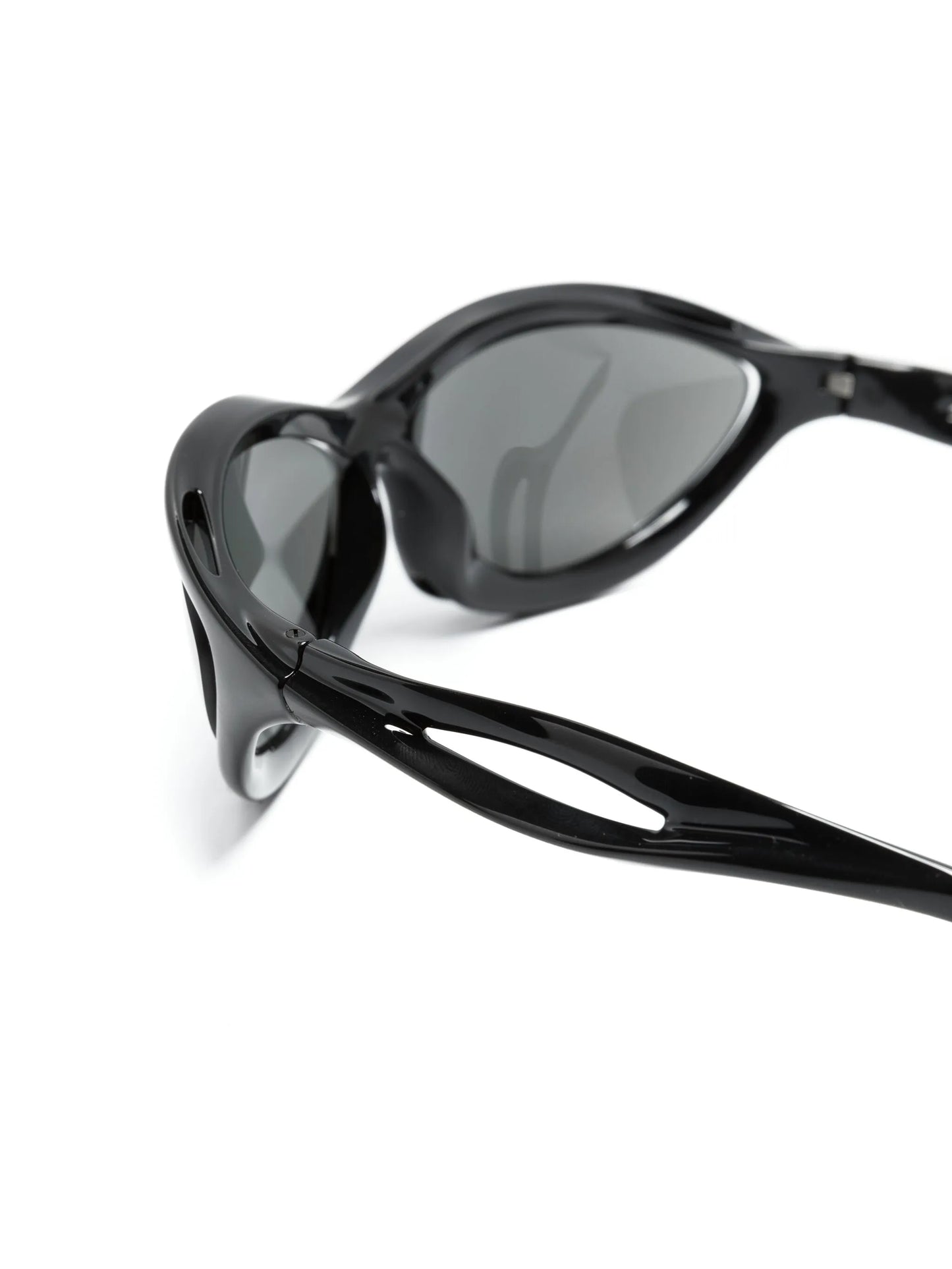 Runway geometric-frame sunglasses