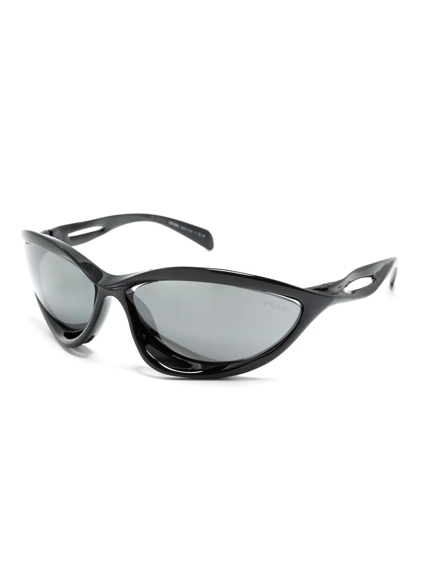 Runway geometric-frame sunglasses
