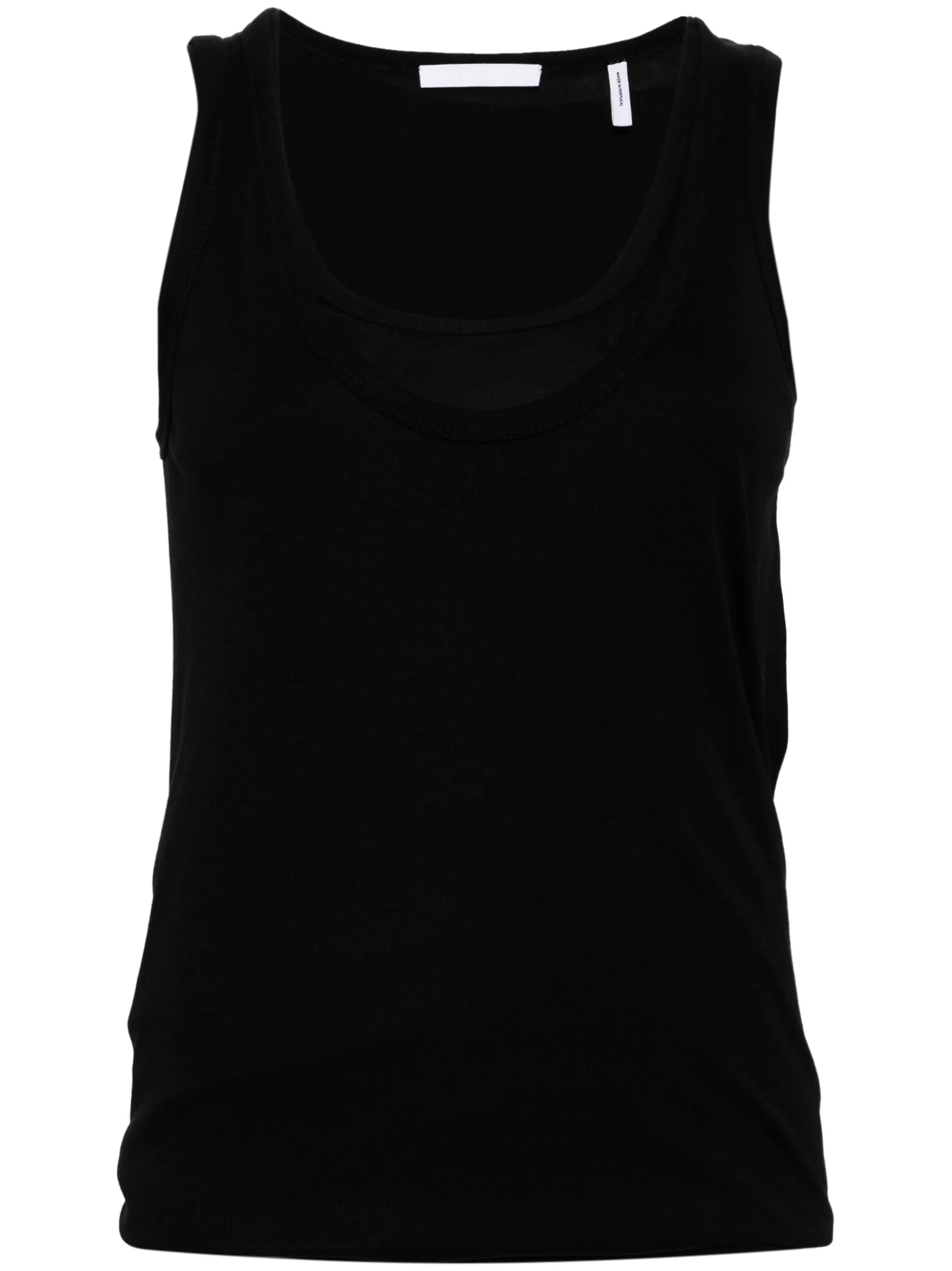 scoop-neck tank top