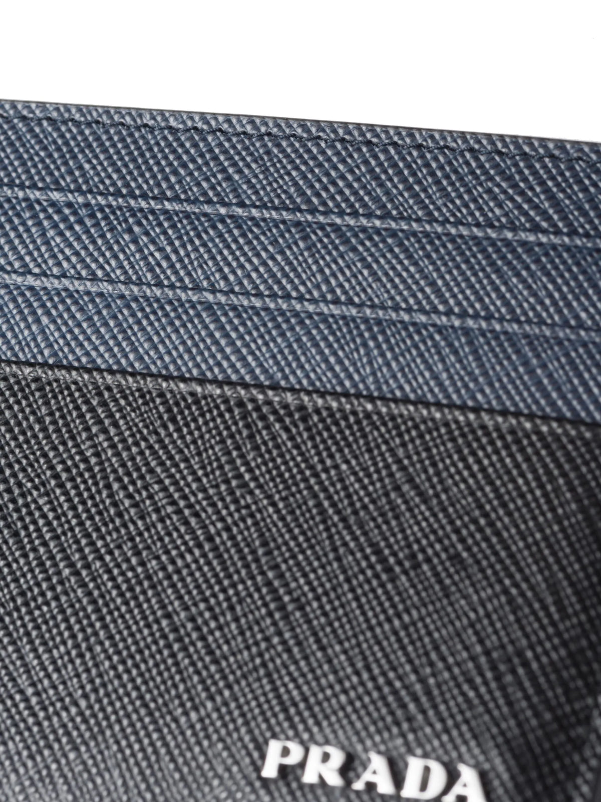 Saffiano leather card holder