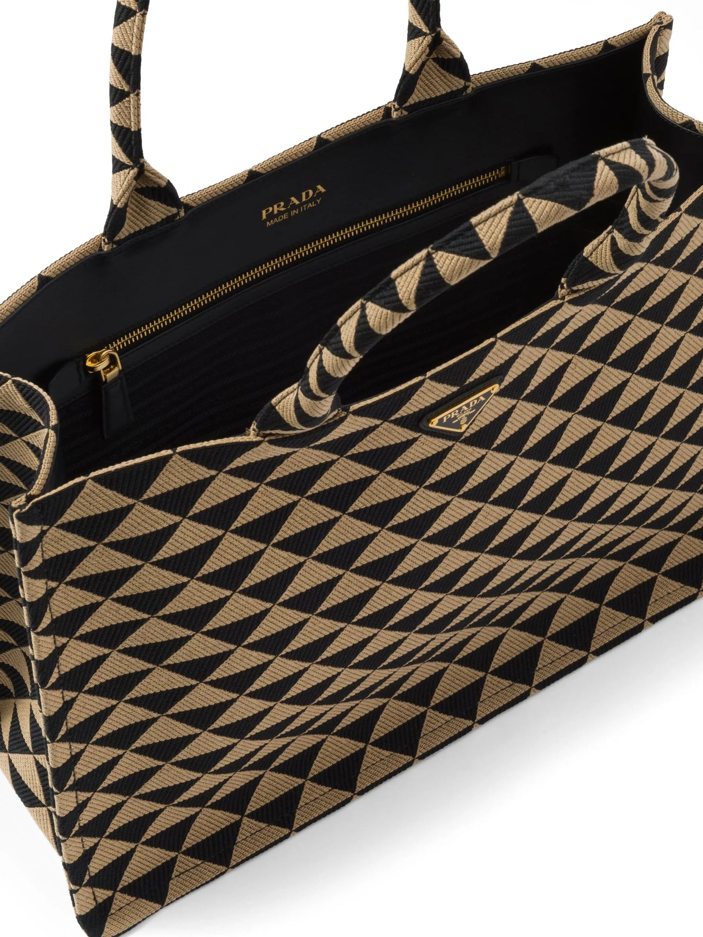 Symbole geometric-print tote bag
