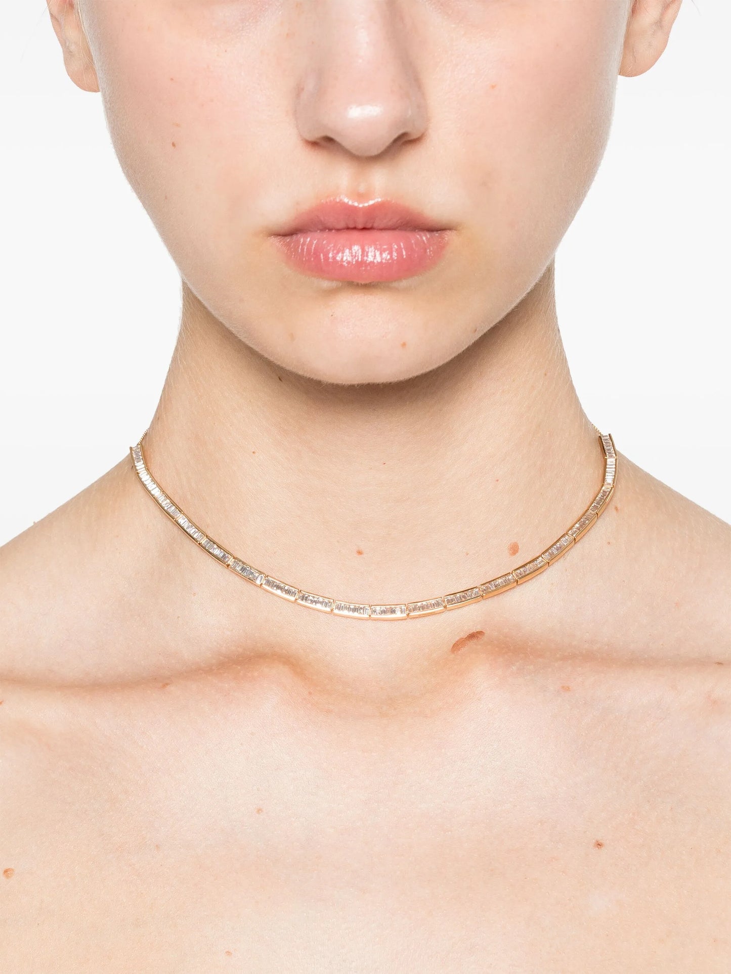 14kt yellow gold Sadie diamond necklace