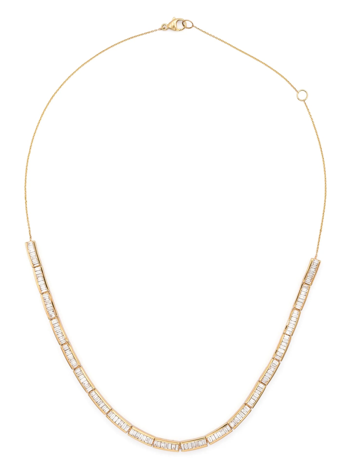 14kt yellow gold Sadie diamond necklace