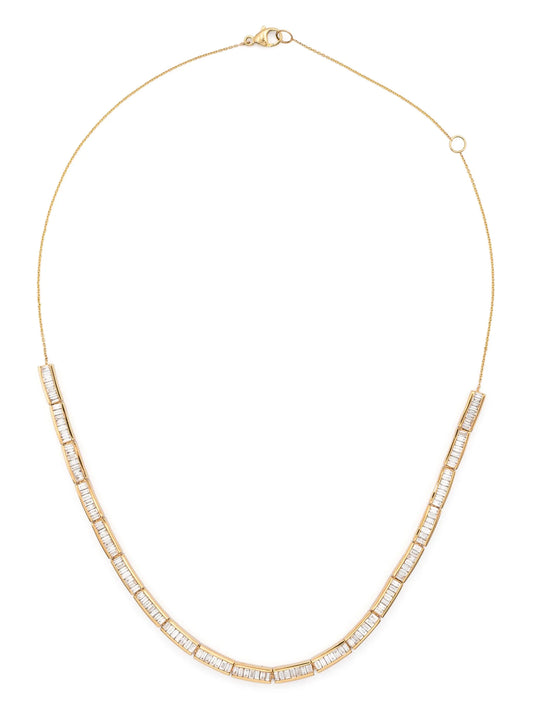 14kt yellow gold Sadie diamond necklace