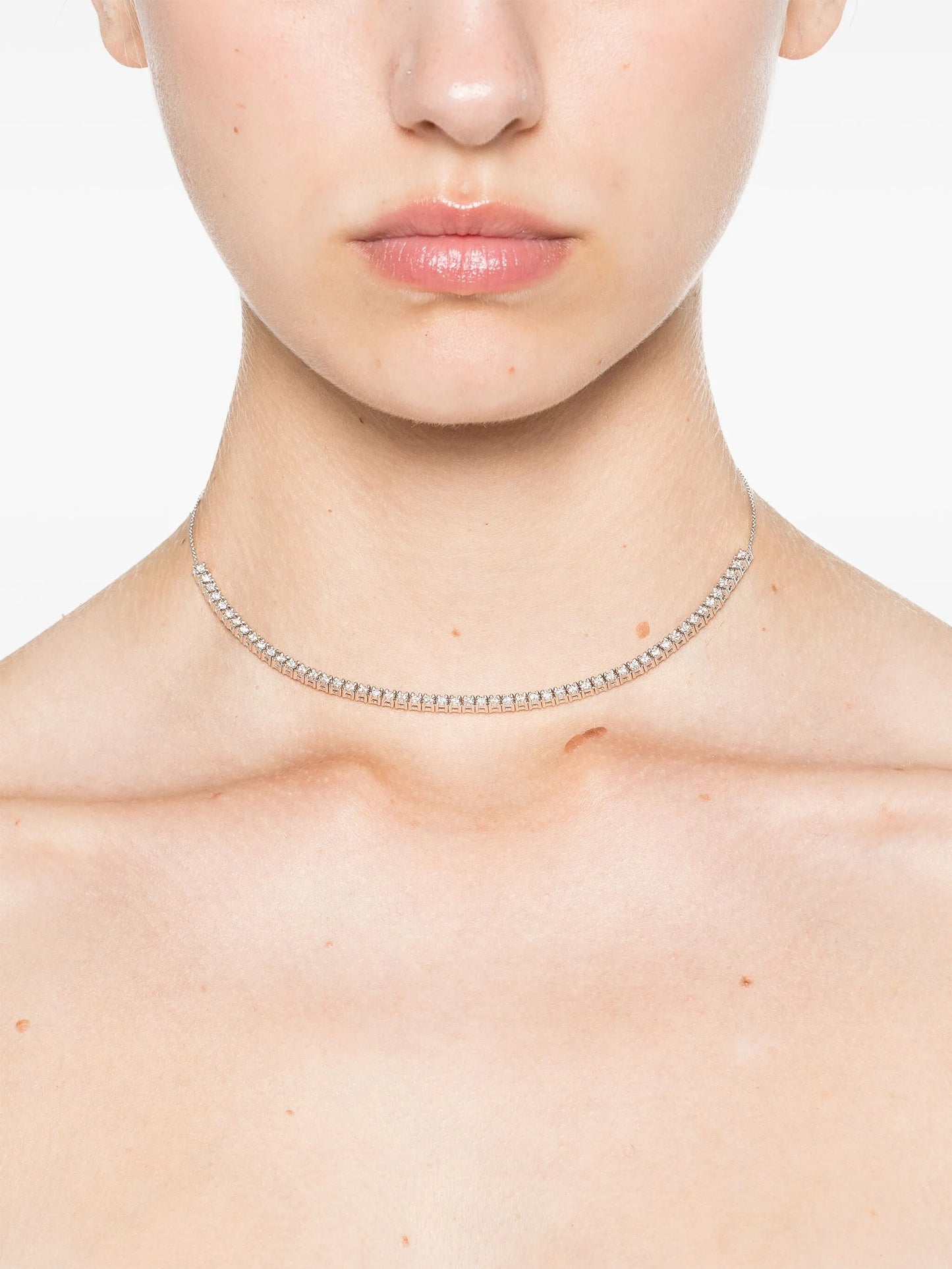 14kt white gold Ava Bea diamond necklace