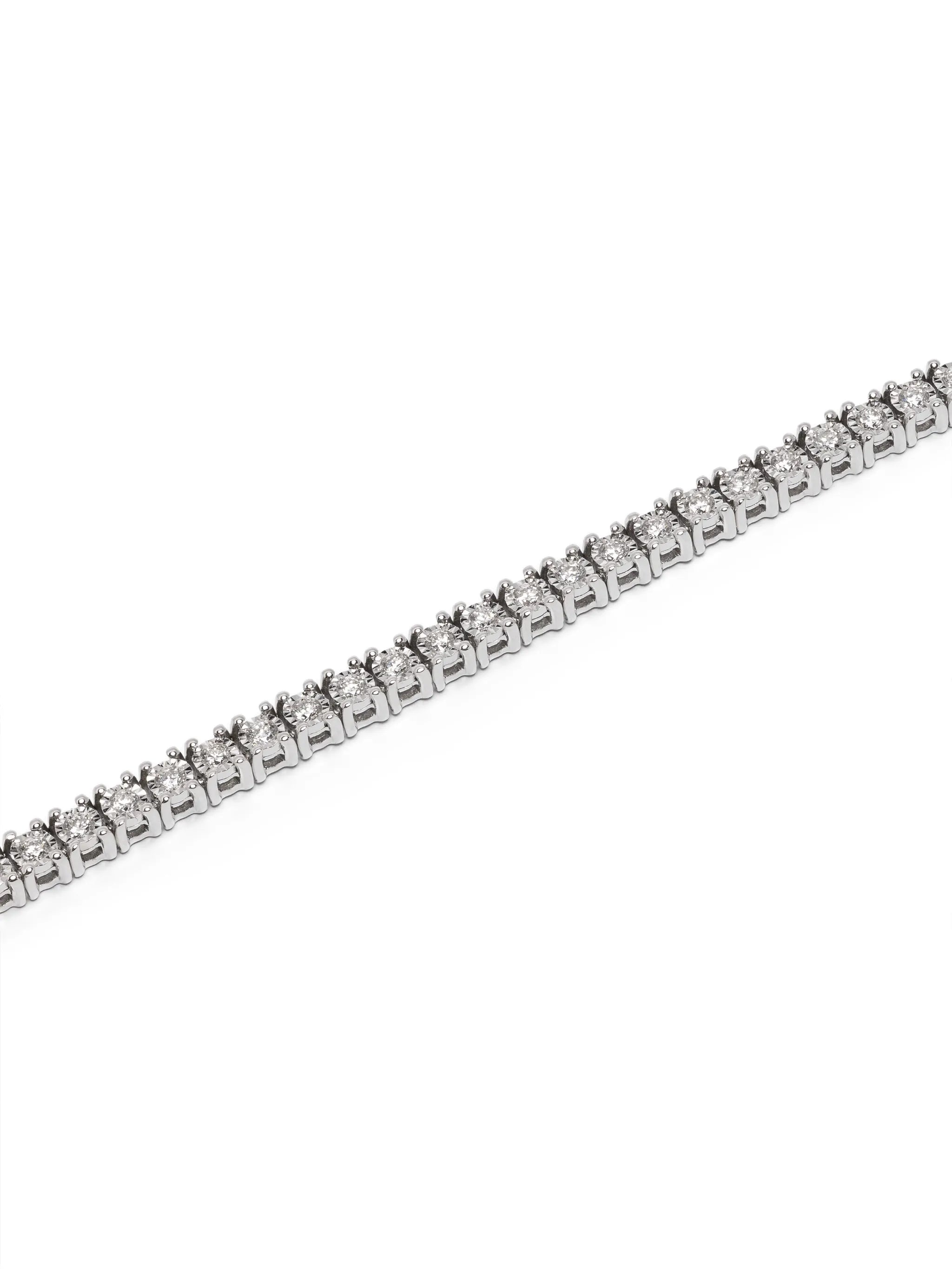 14kt white gold Ava Bea diamond necklace