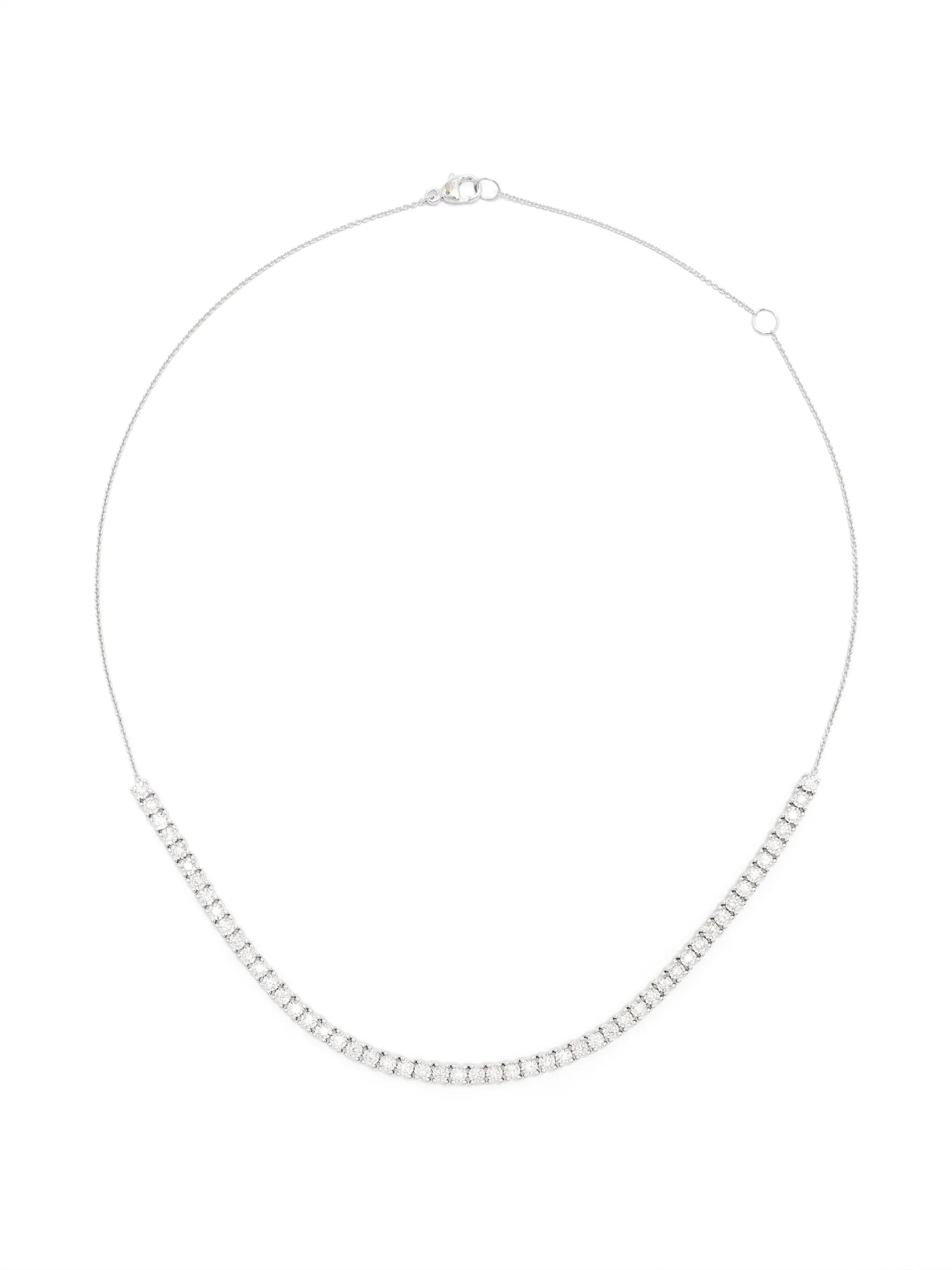 14kt white gold Ava Bea diamond necklace