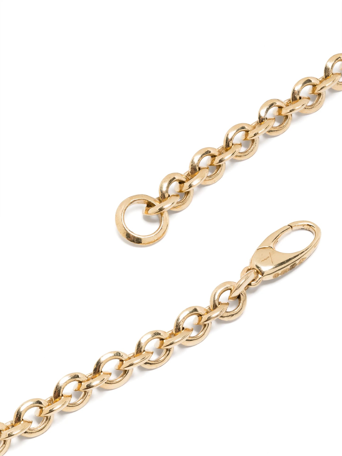 18kt yellow gold diamond necklace