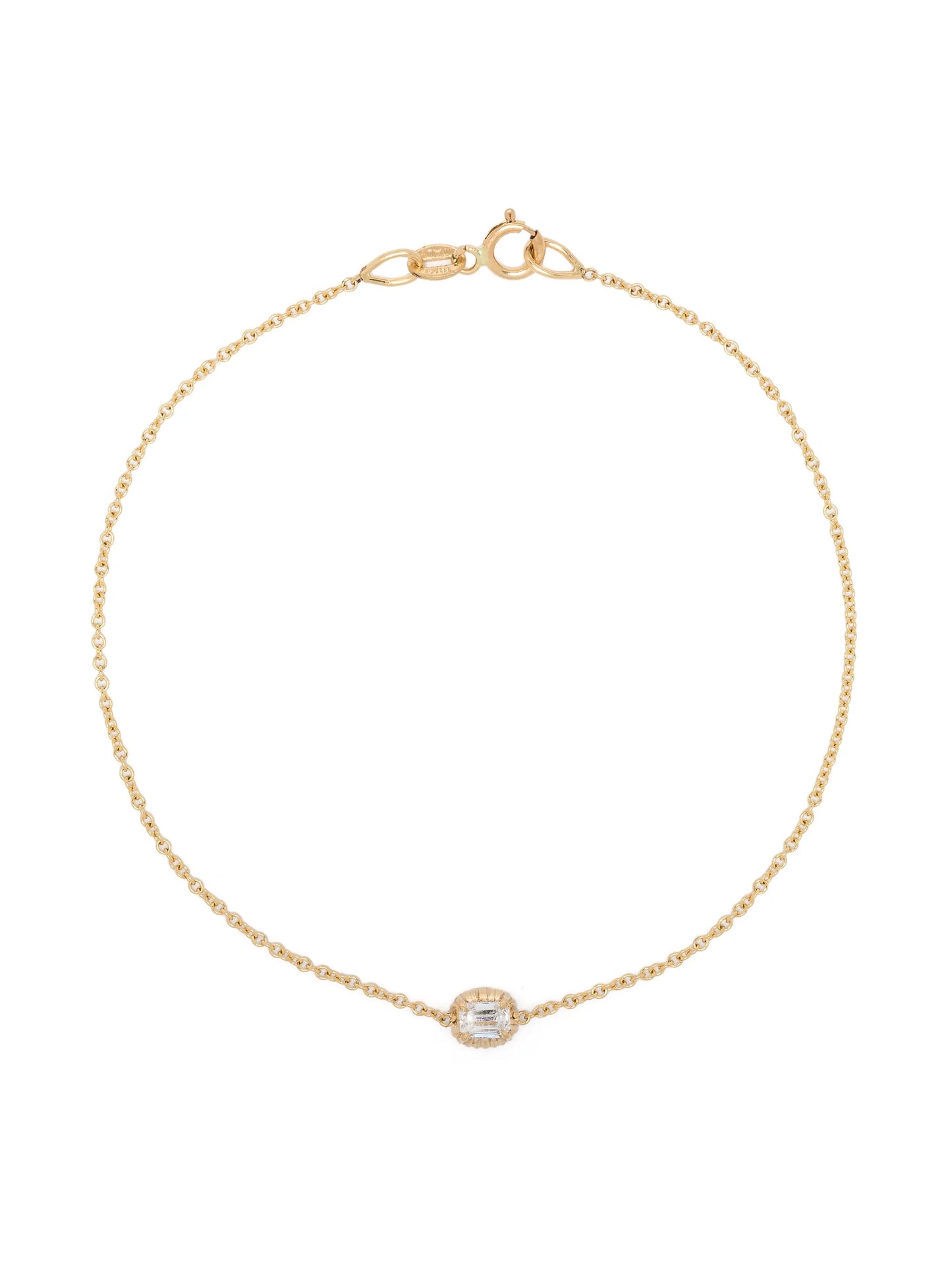 18kt yellow gold diamond bracelet