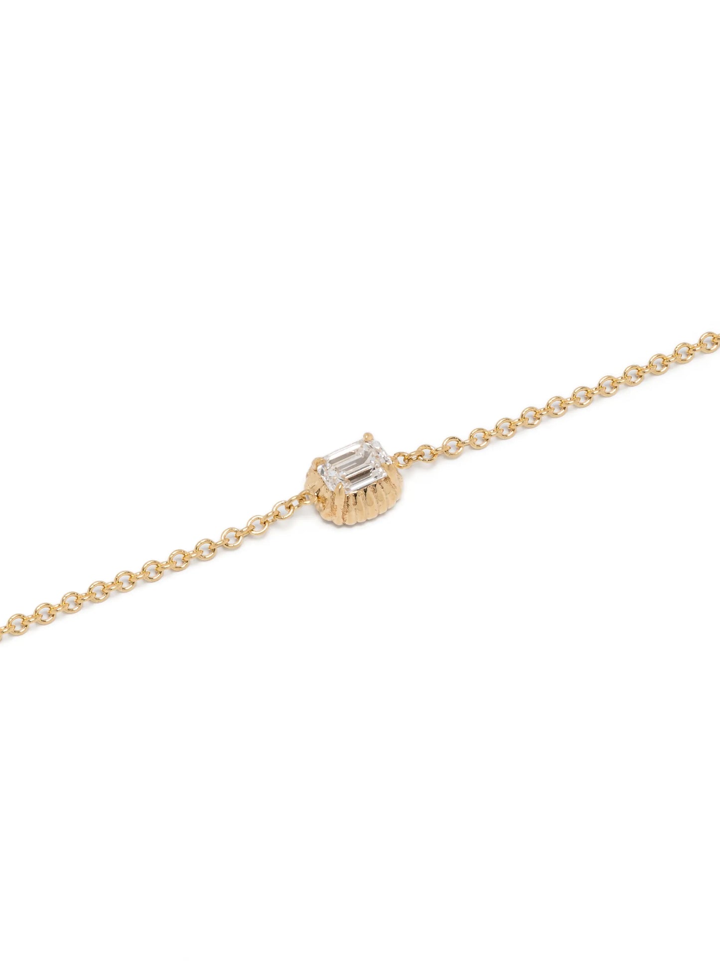 18kt yellow gold diamond bracelet