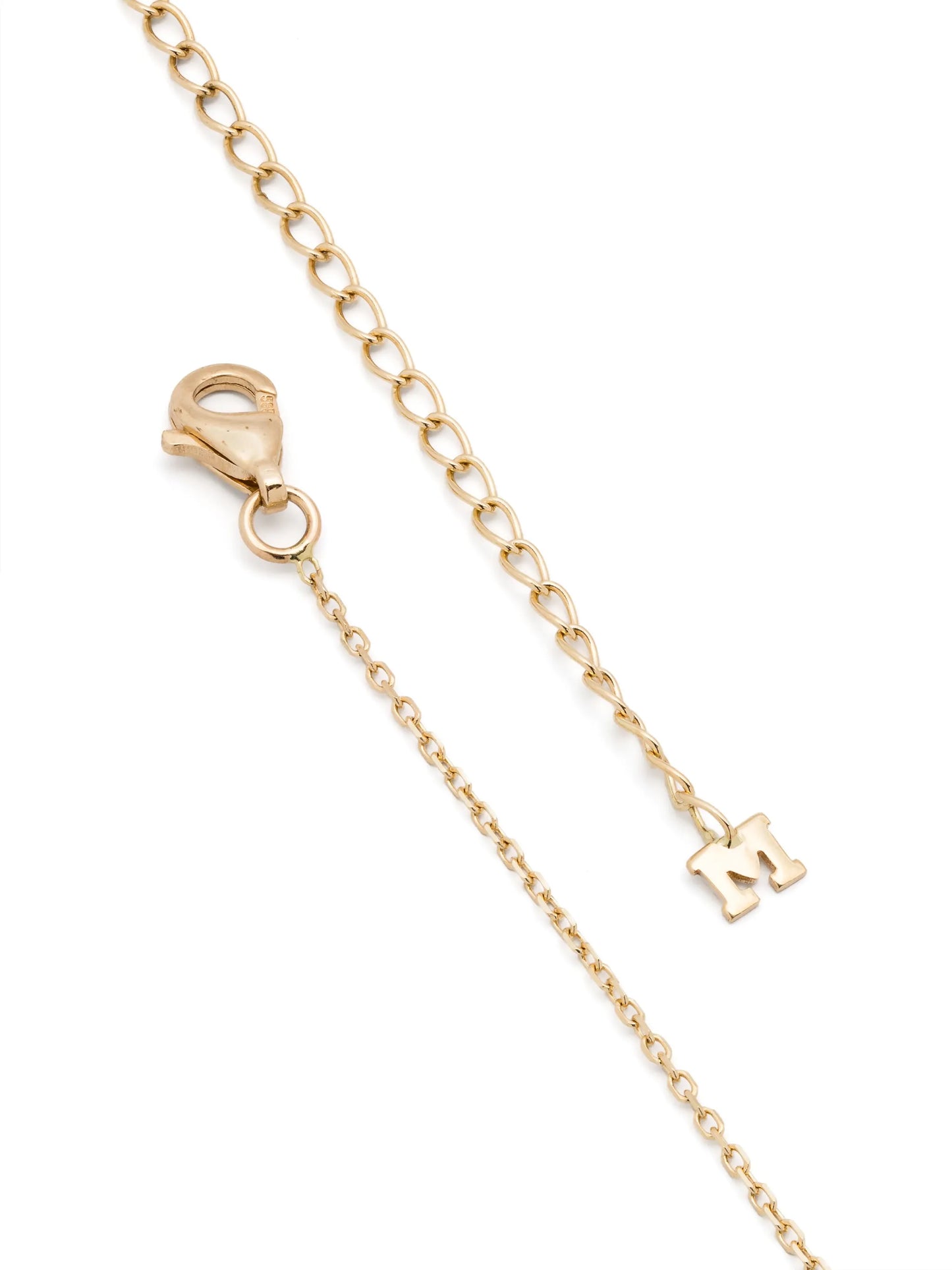 14kt yellow gold Water Droplet necklace
