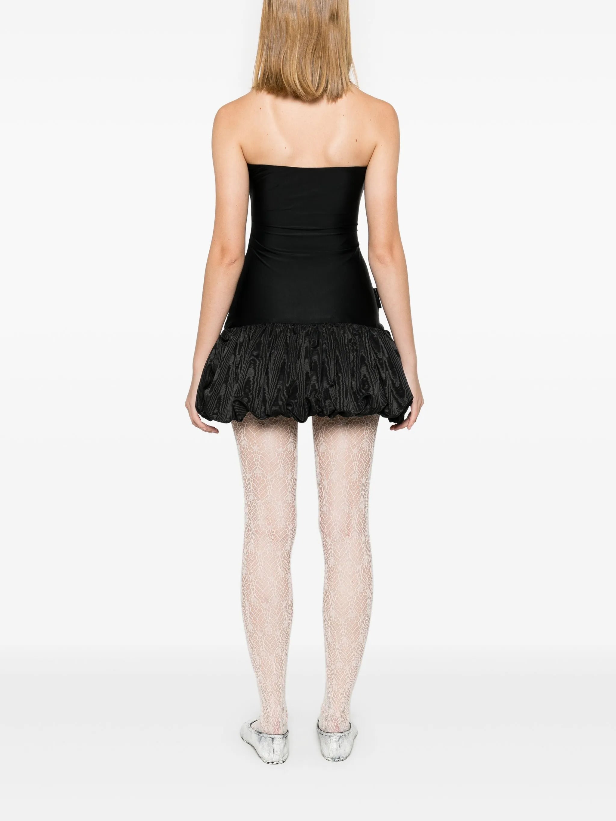 Moire mini dress