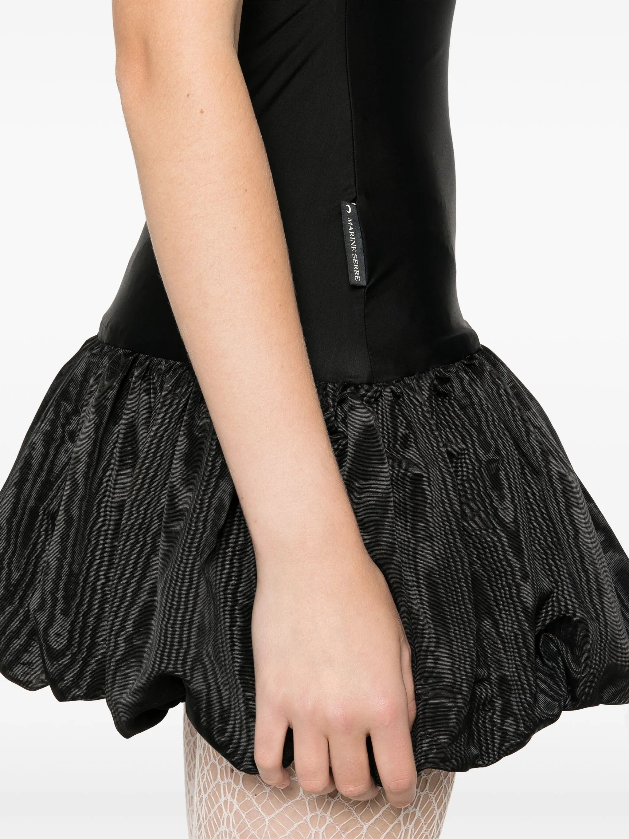 Moire mini dress