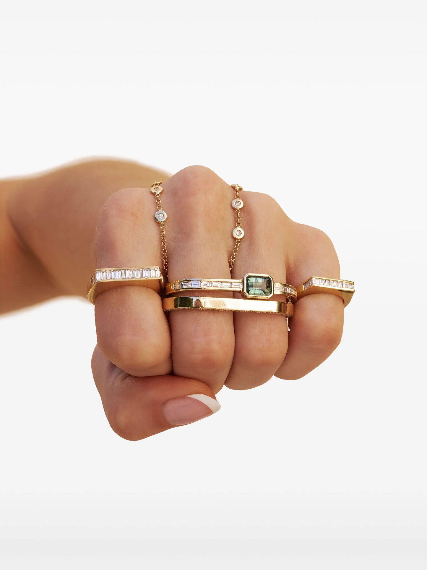 14kt yellow gold diamond ring