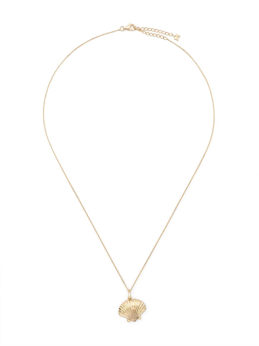 14kt yellow gold Venus pendant necklace