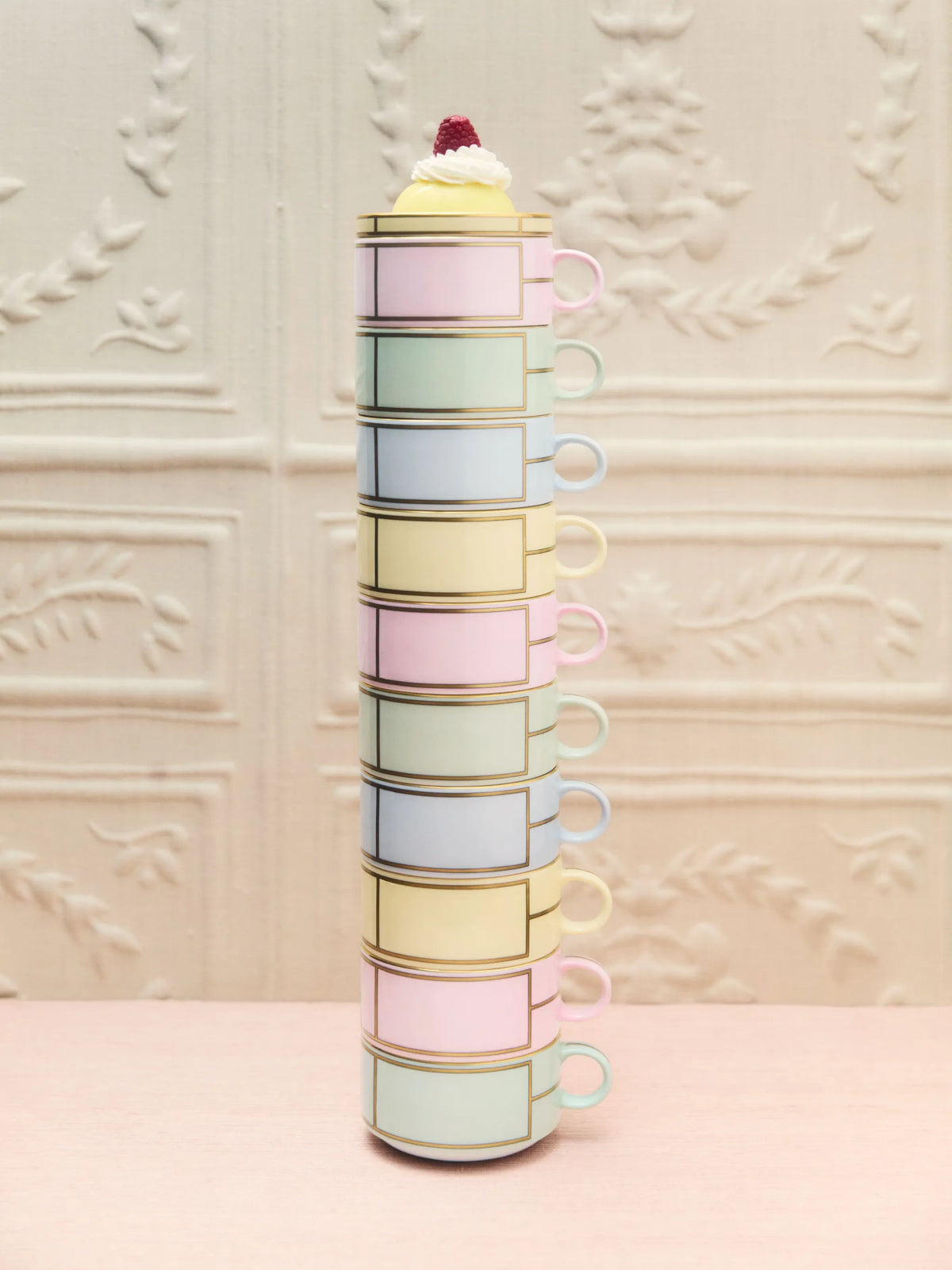 Diva Rosa tea set for two