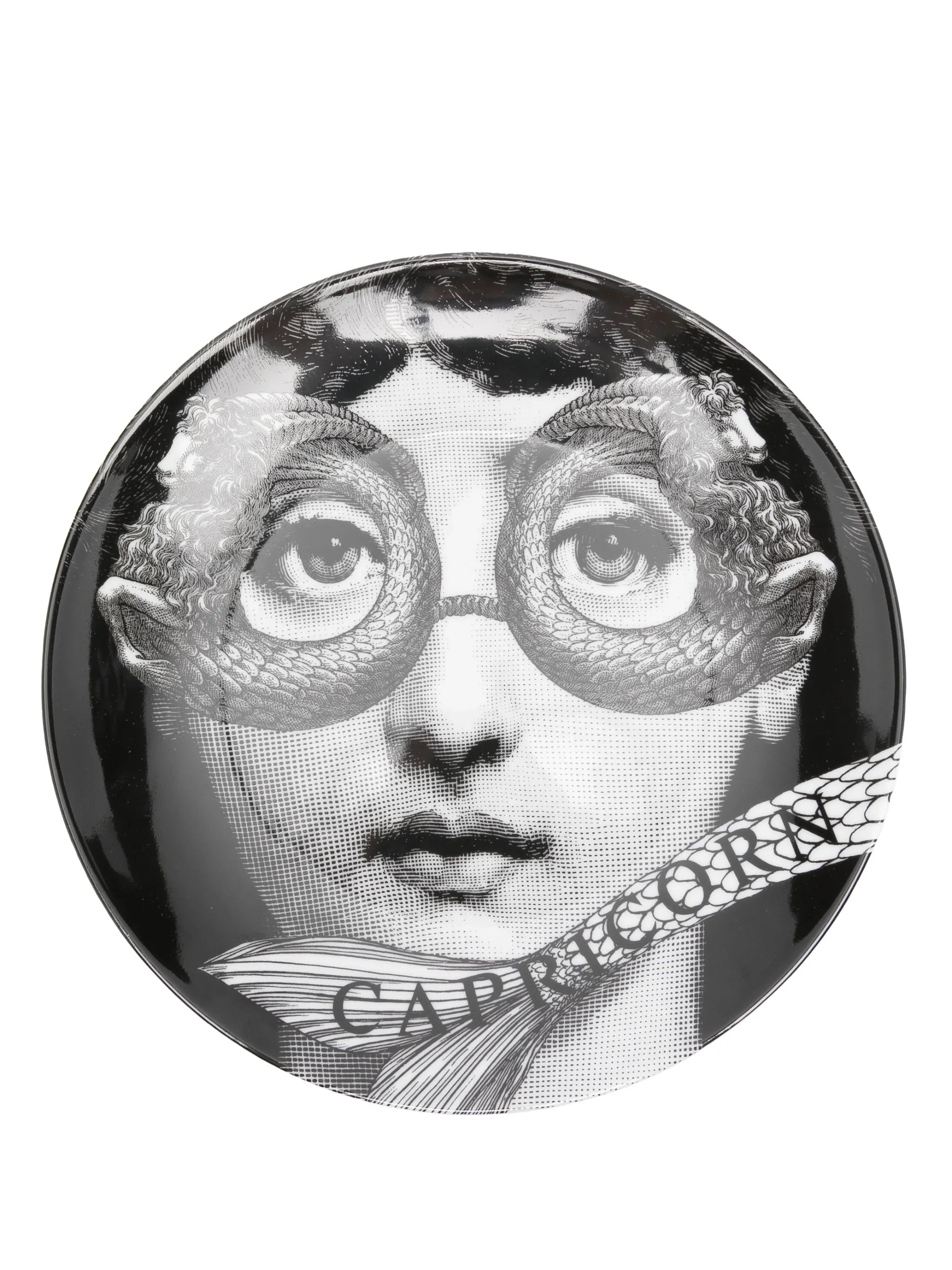 Tema e Variazioni n.357 Capricorn wall plate (26cm)