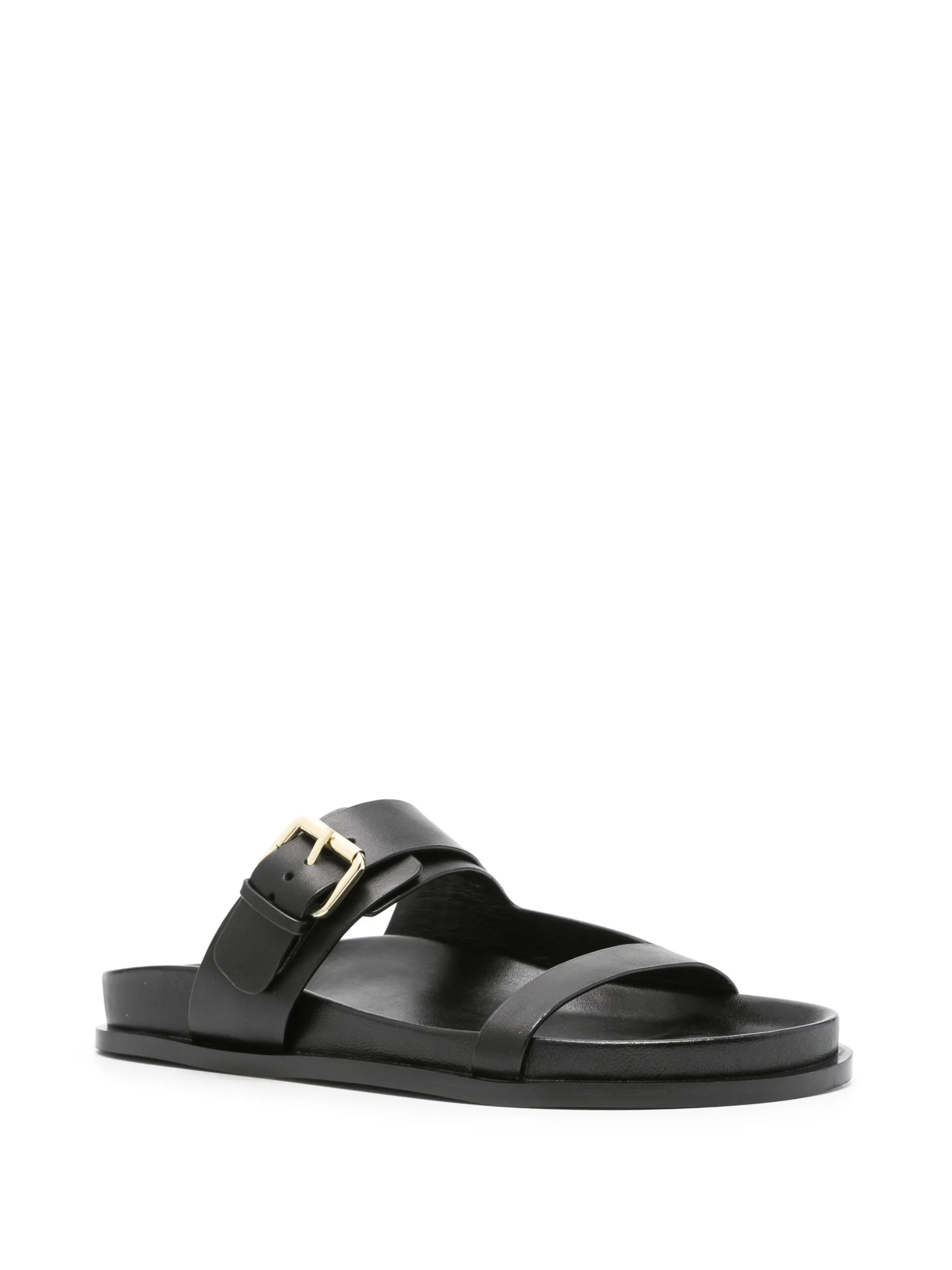 Prince leather slides