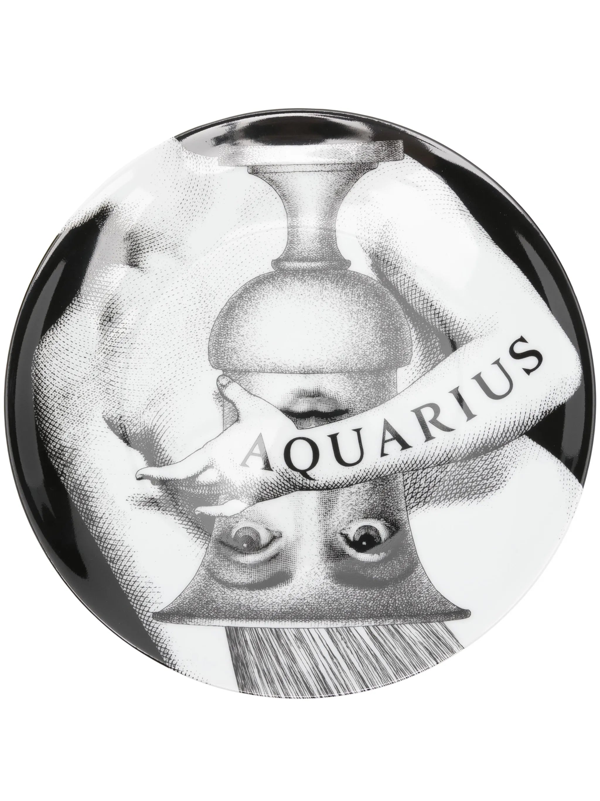 Tema e Variazioni n.358 Aquarius wall plate (26cm)