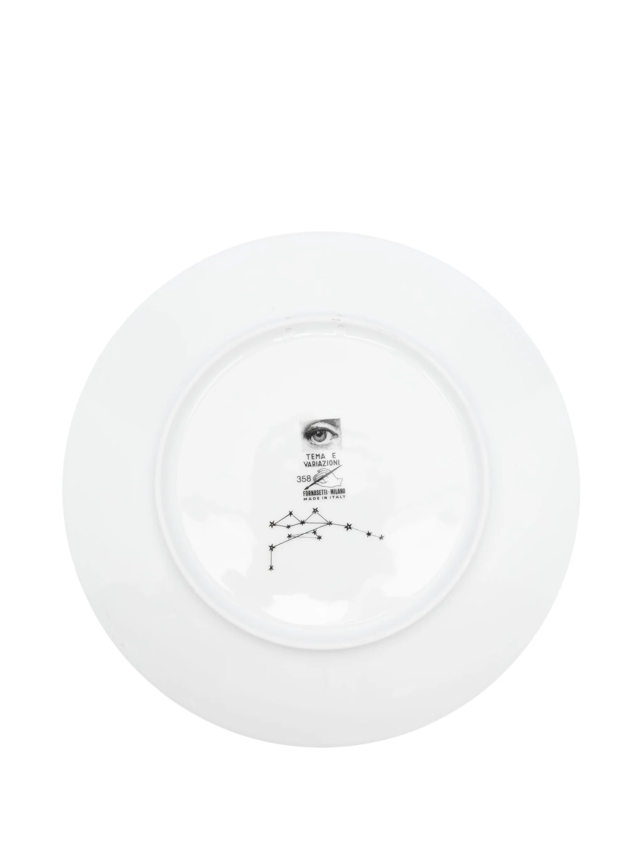 Tema e Variazioni n.358 Aquarius wall plate (26cm)