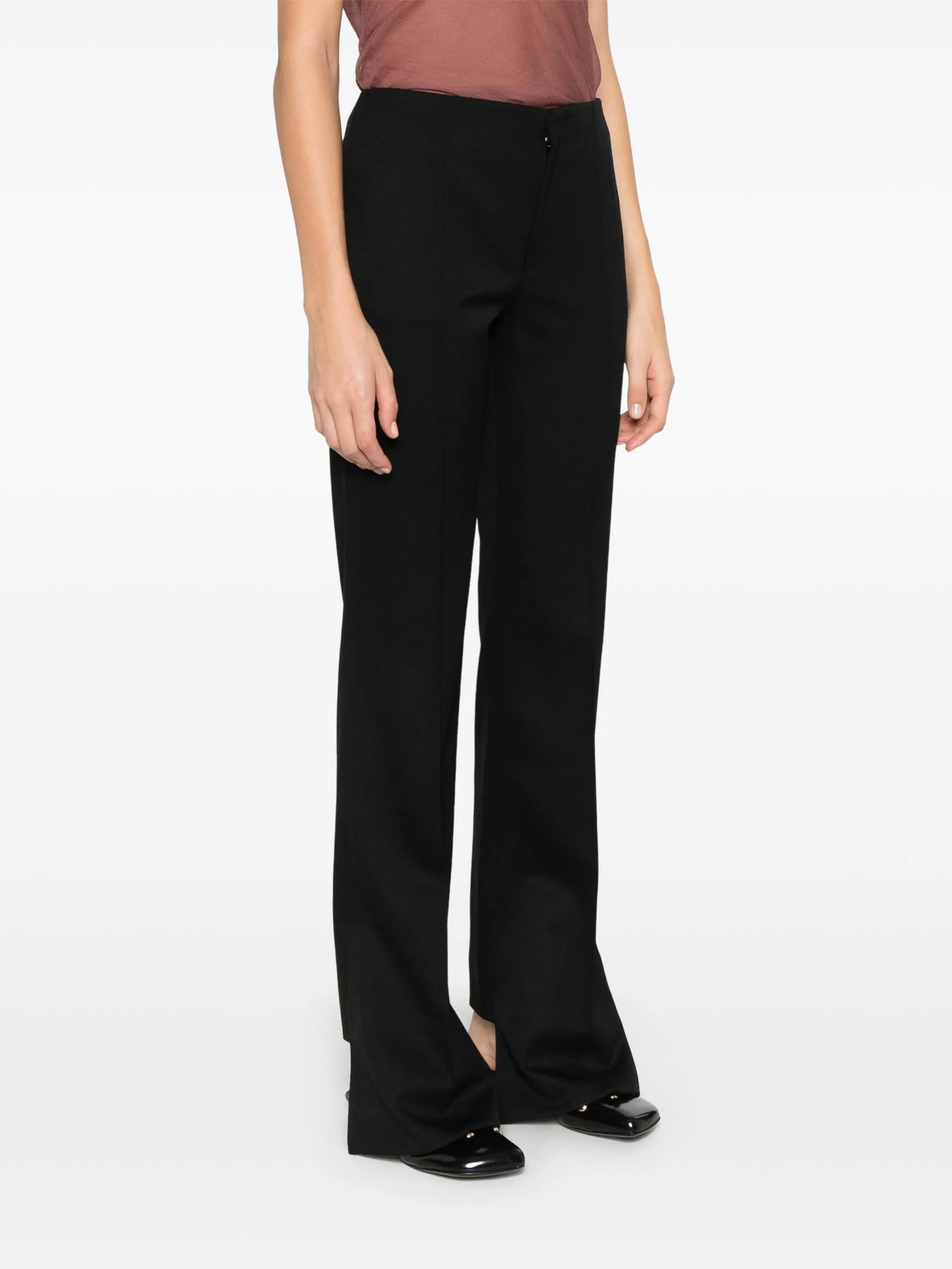 asymmetric trousers