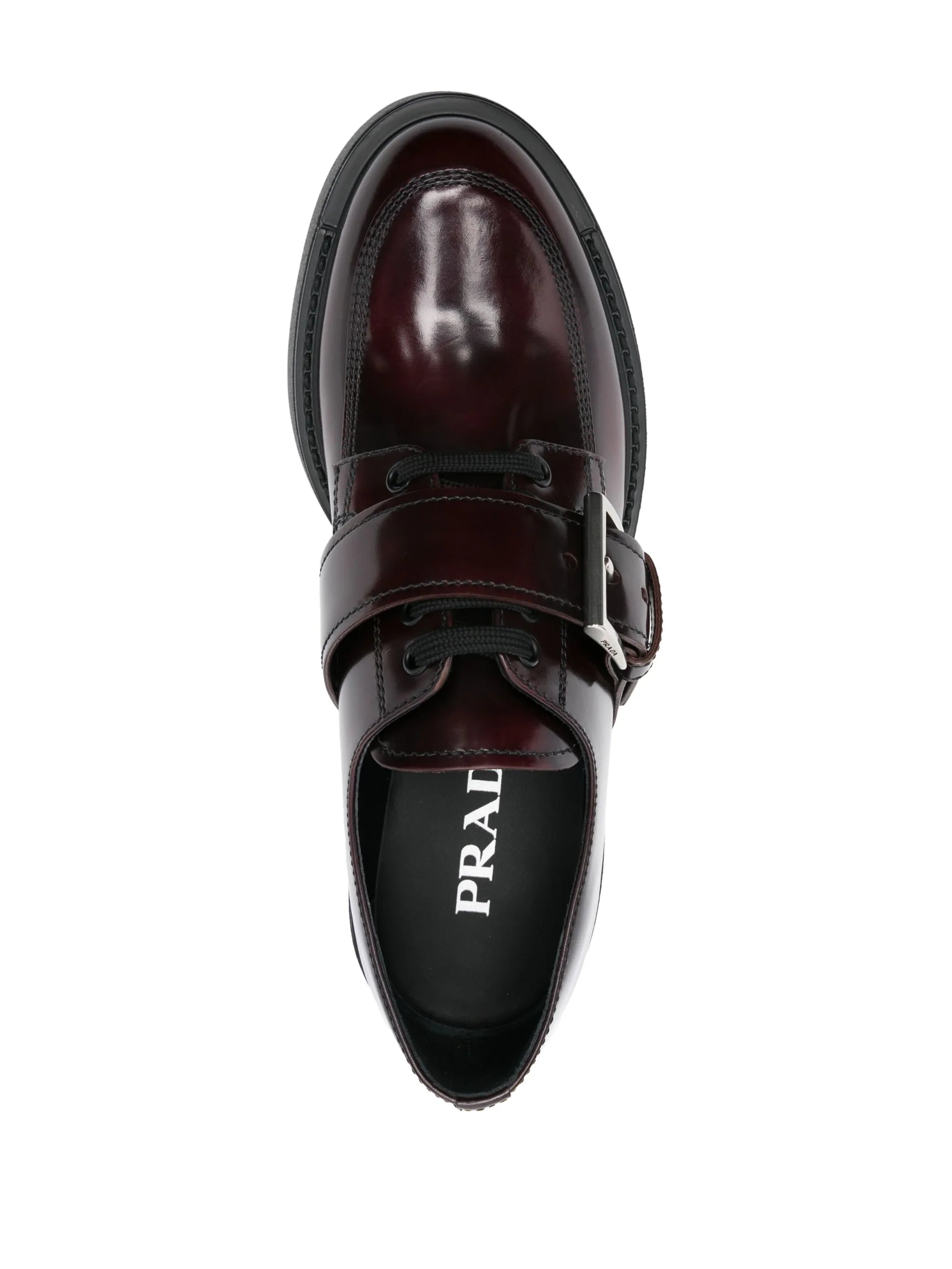 buckle-detailed brogue