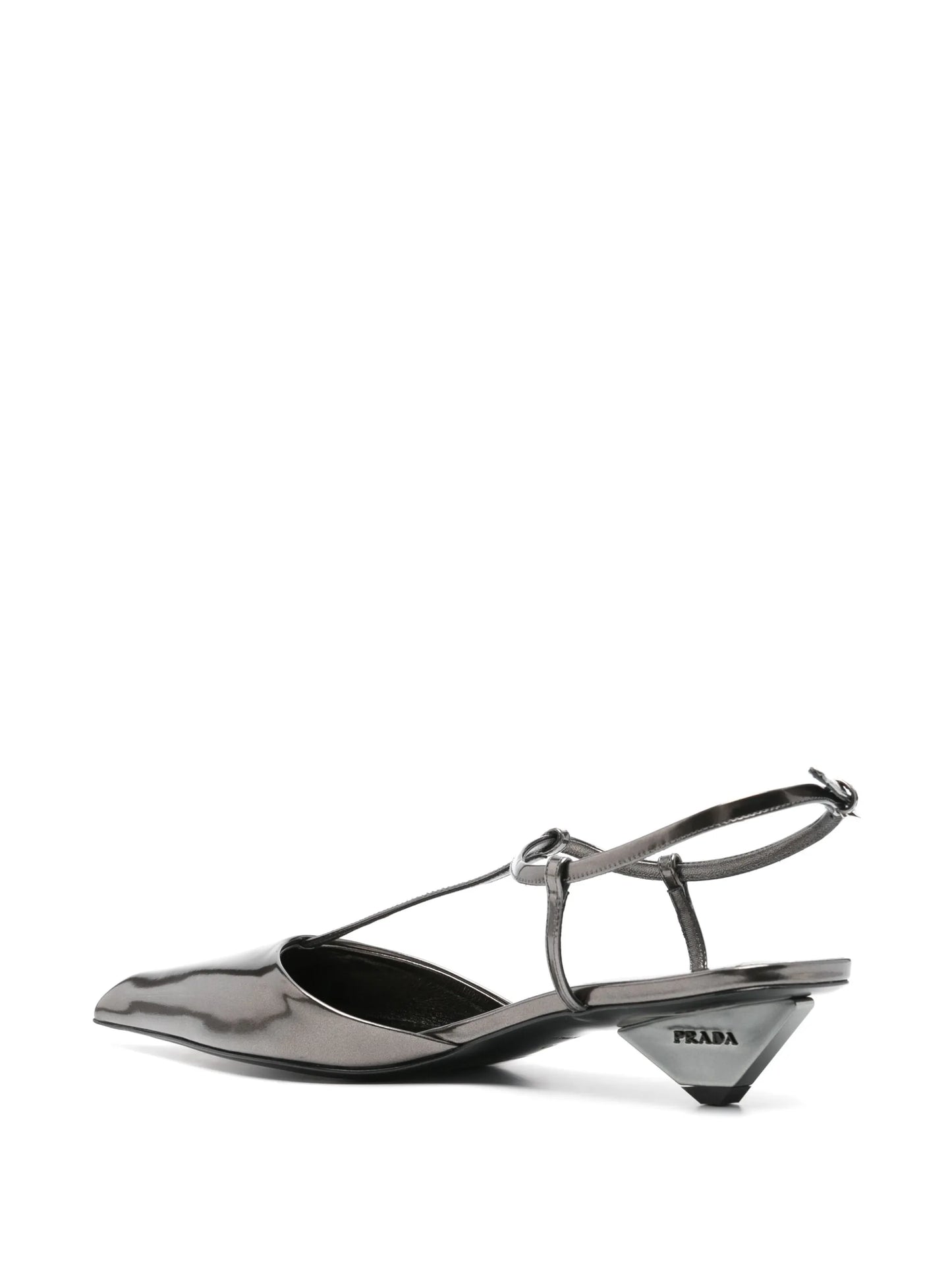 35mm metallic-finish pumps