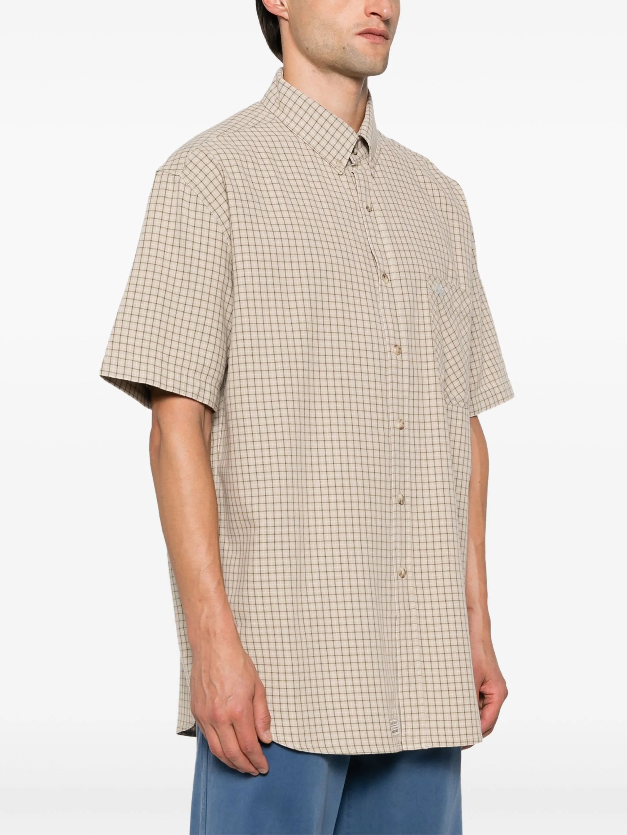 checked shirt