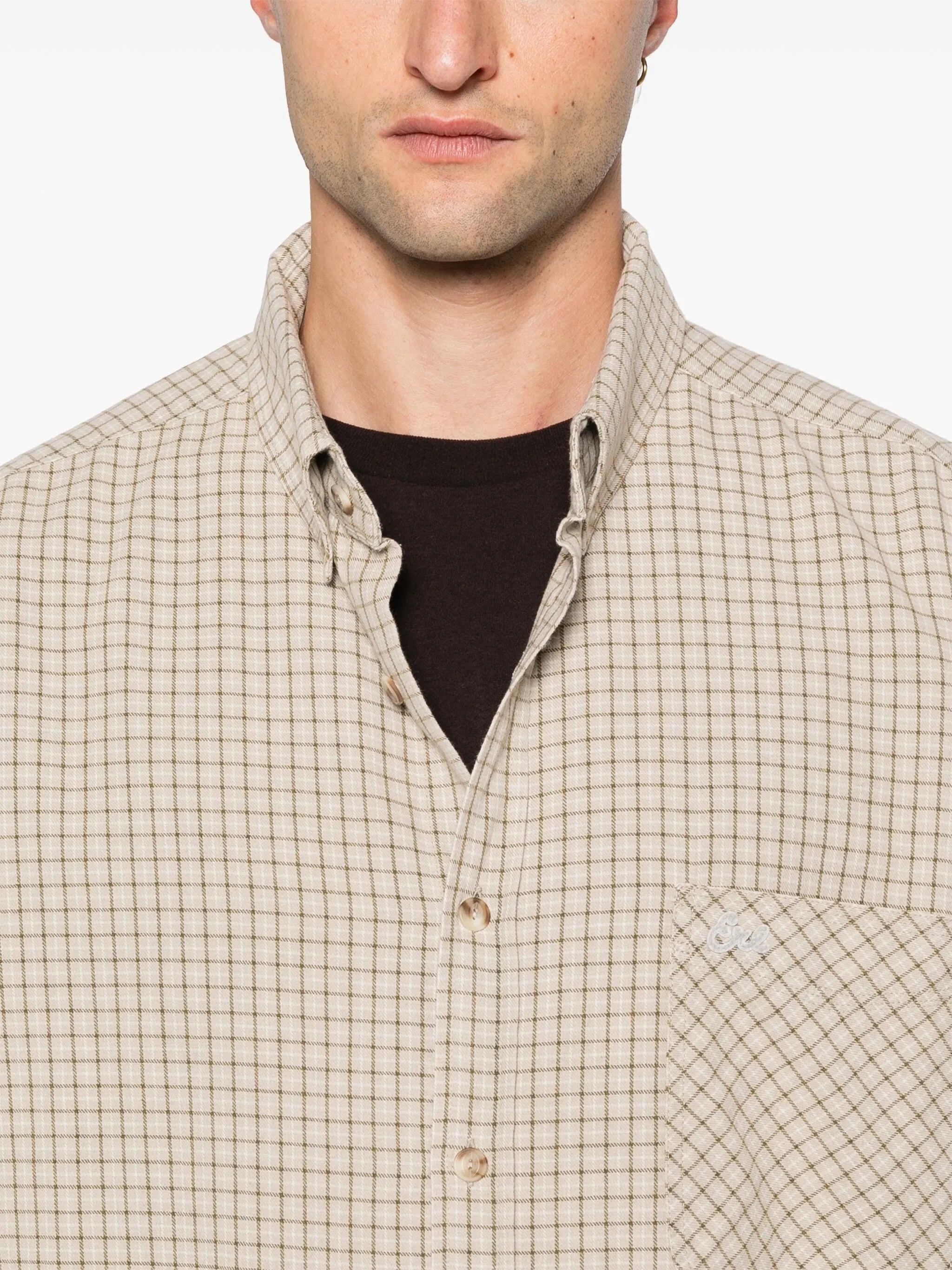 checked shirt