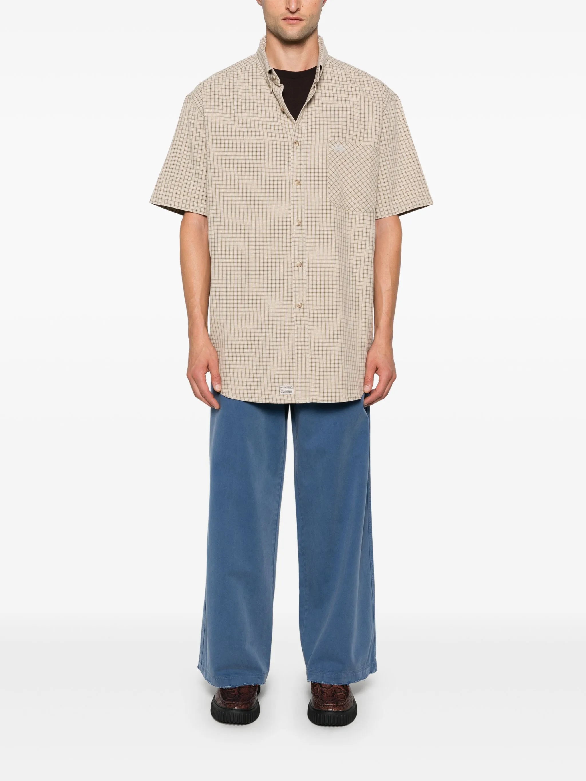 checked shirt