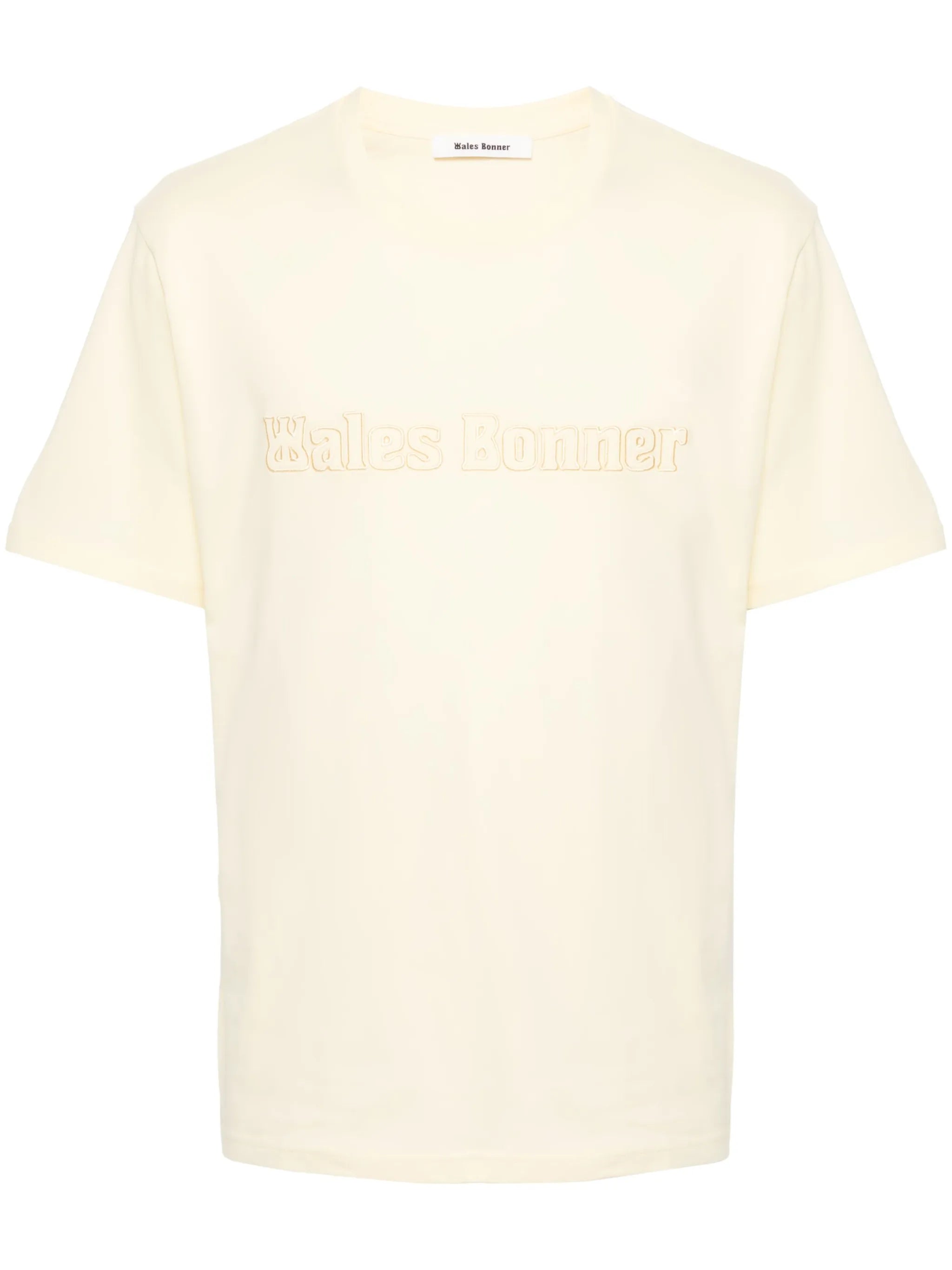 logo-patch cotton T-shirt