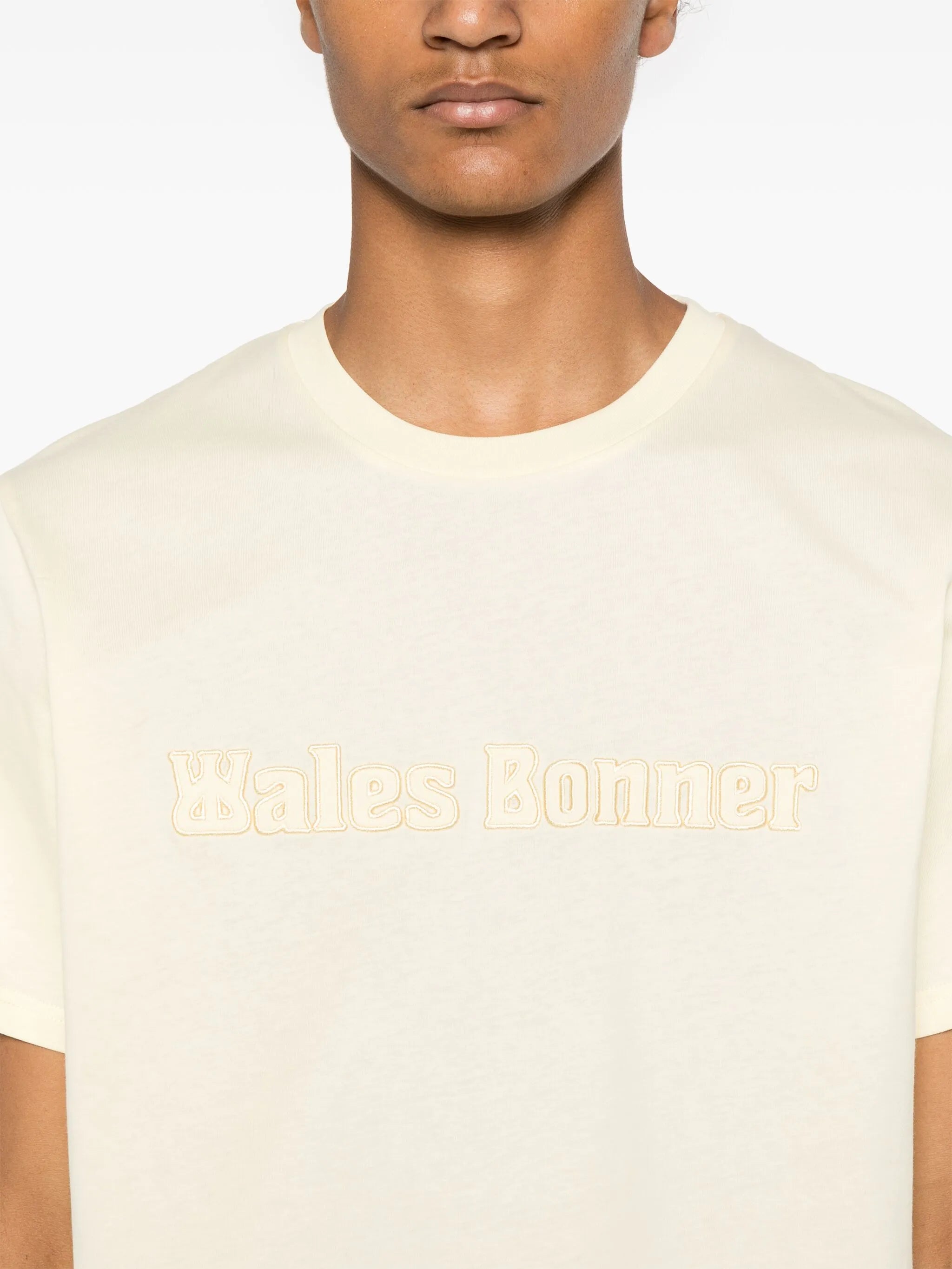 logo-patch cotton T-shirt