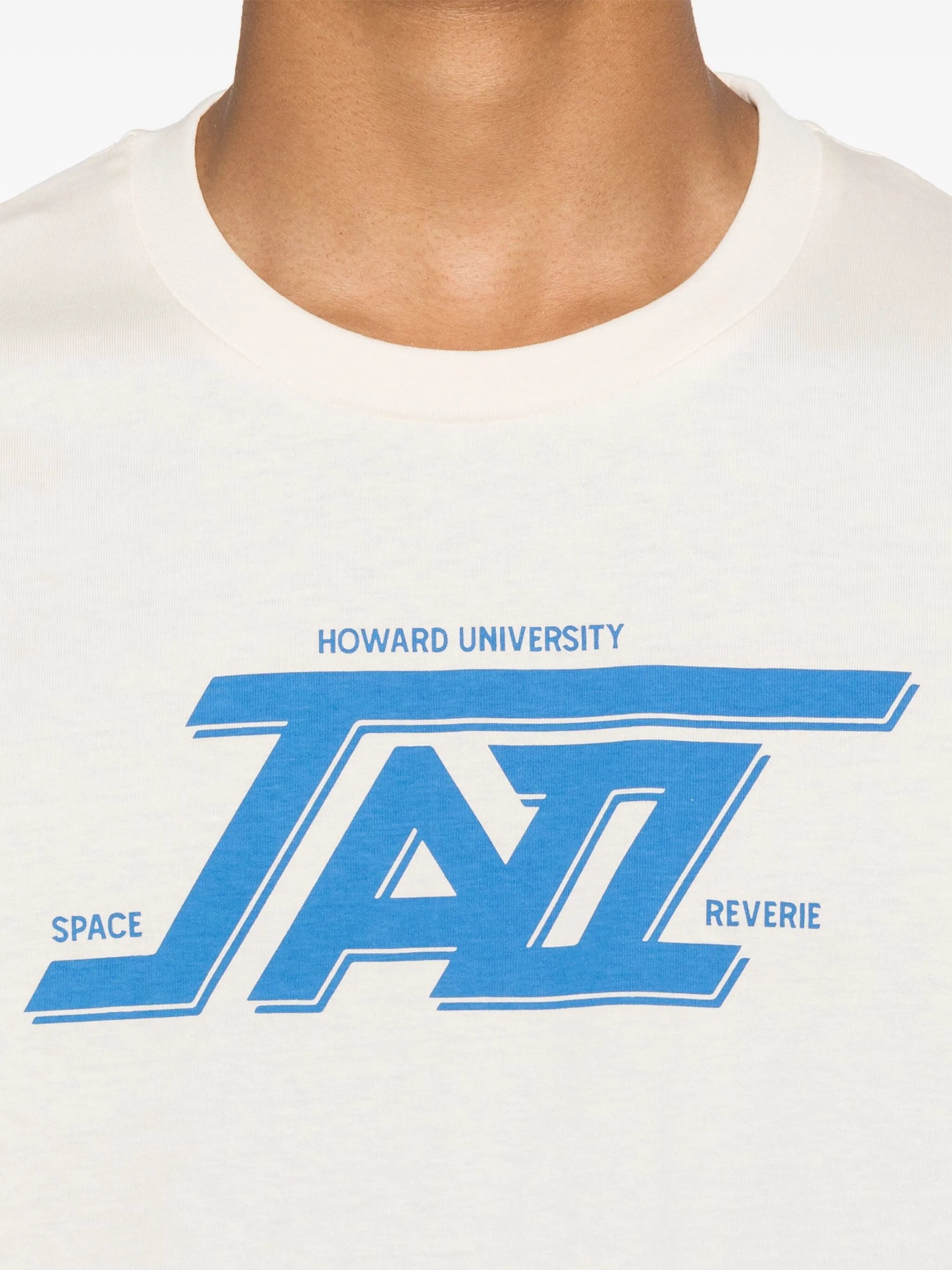 Jazz-print cotton T-shirt