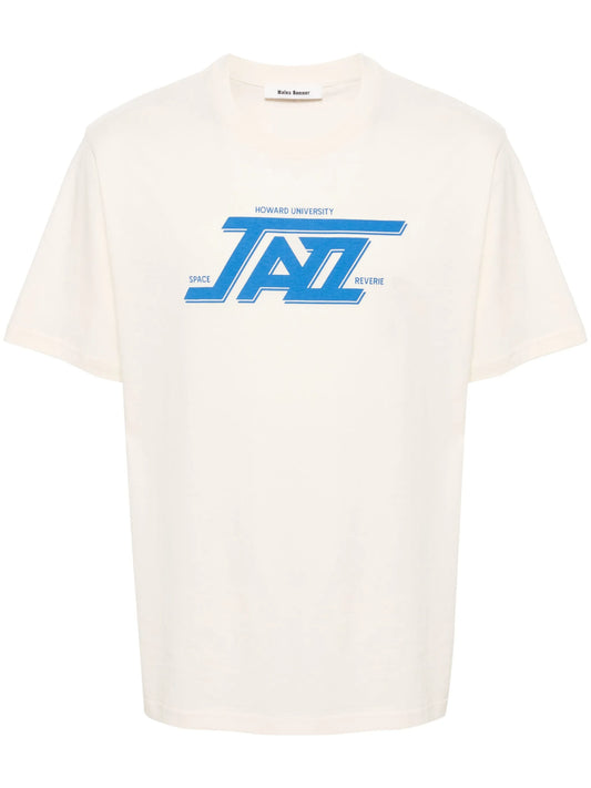Jazz-print cotton T-shirt