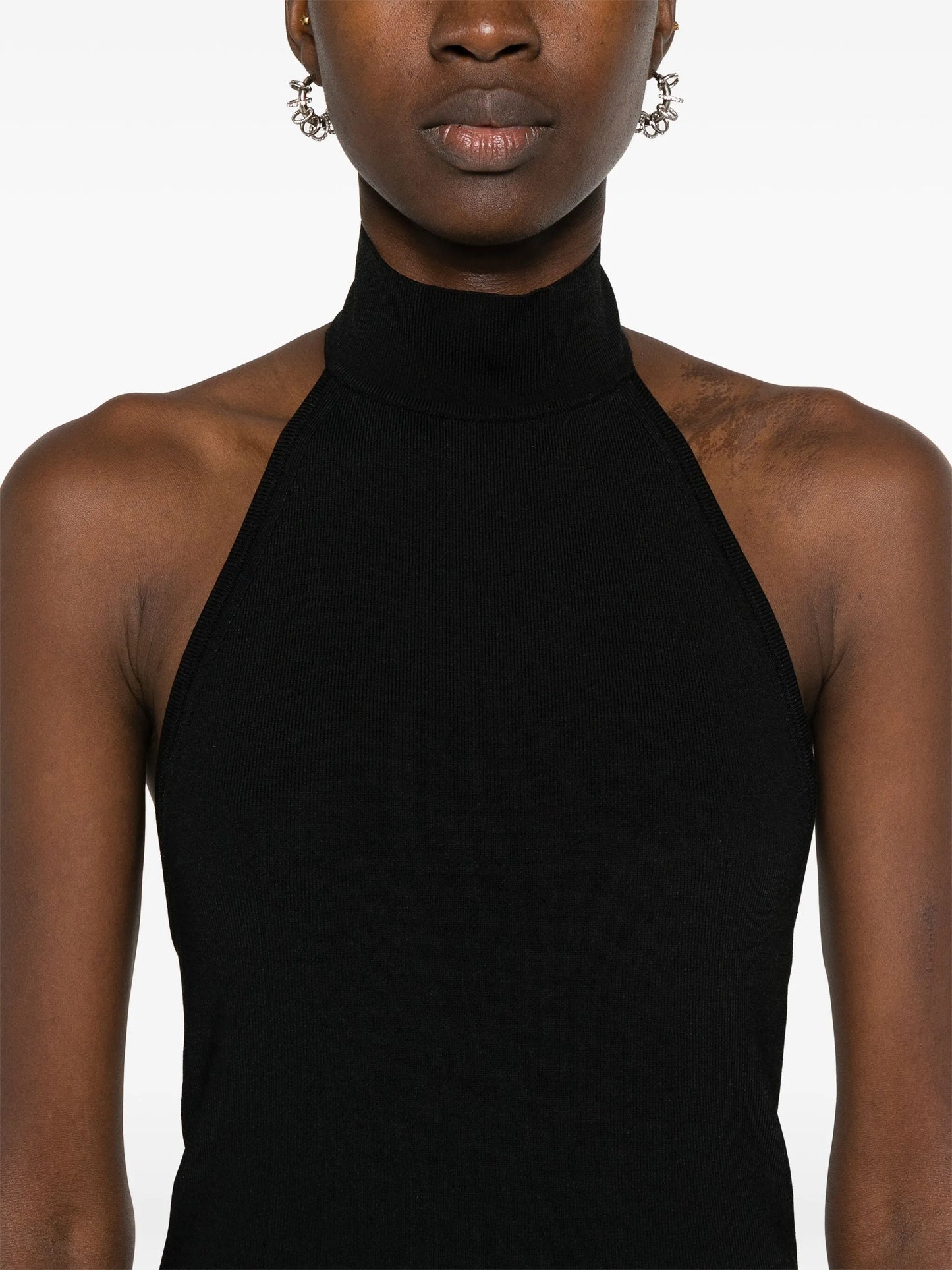 The Suzanne ribbed midi dress