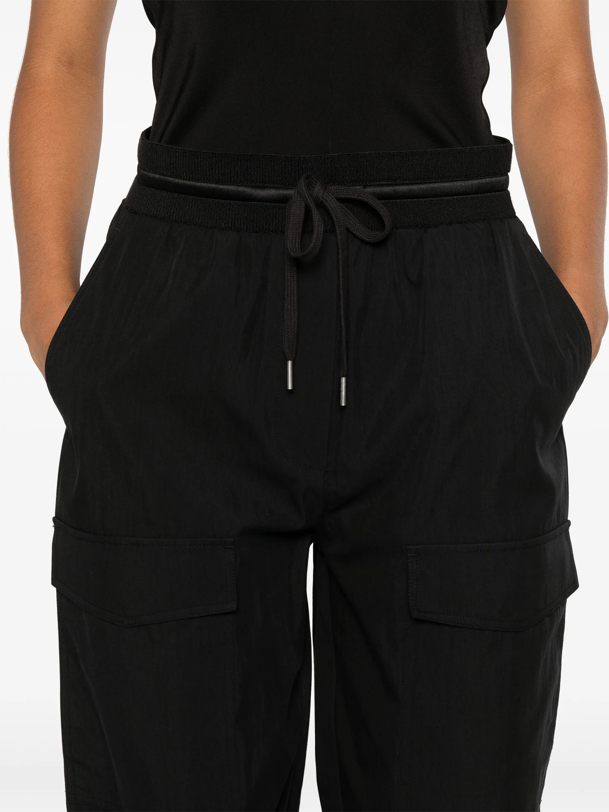 tapered cargo trousers