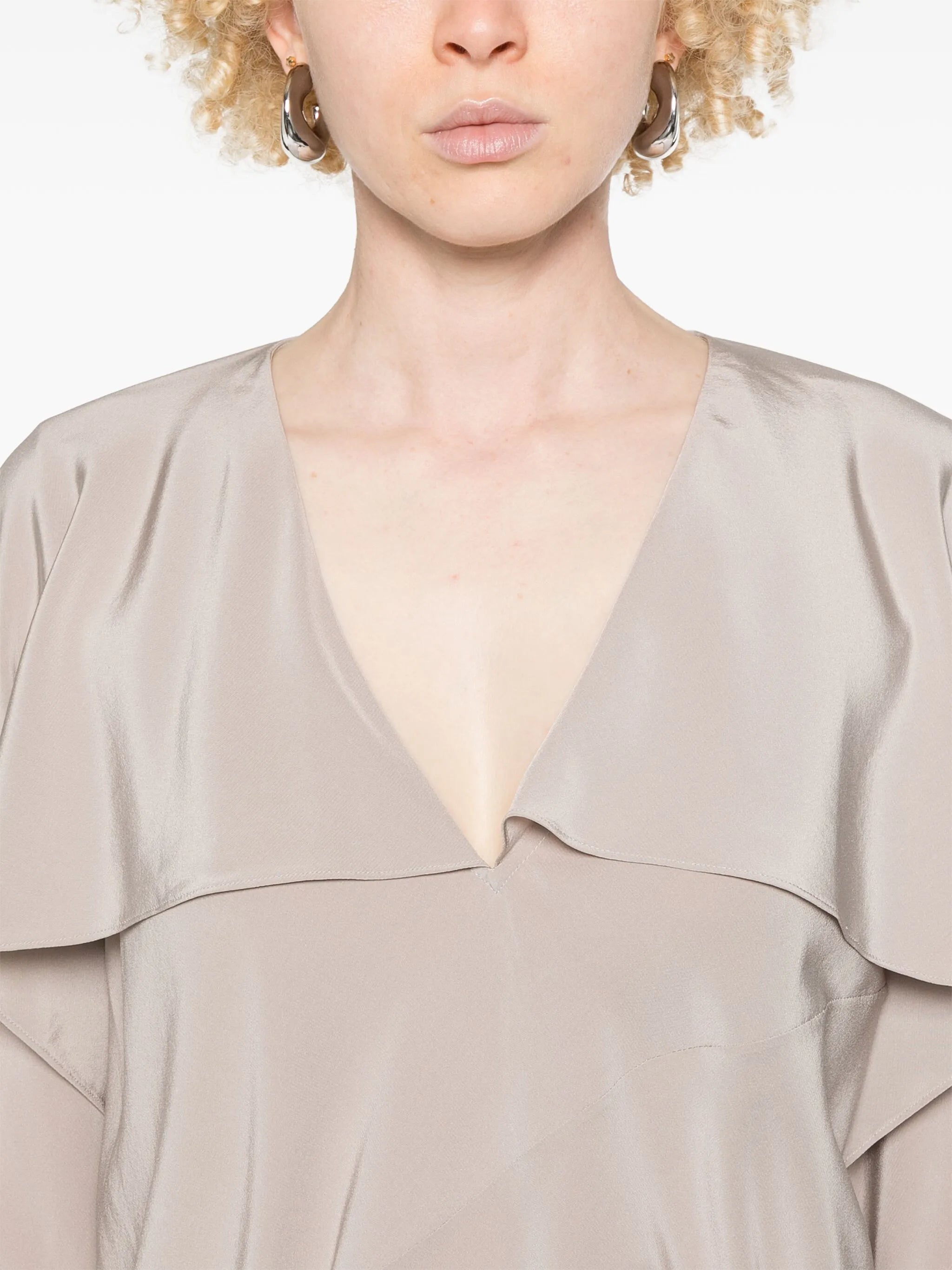 Scarf blouse
