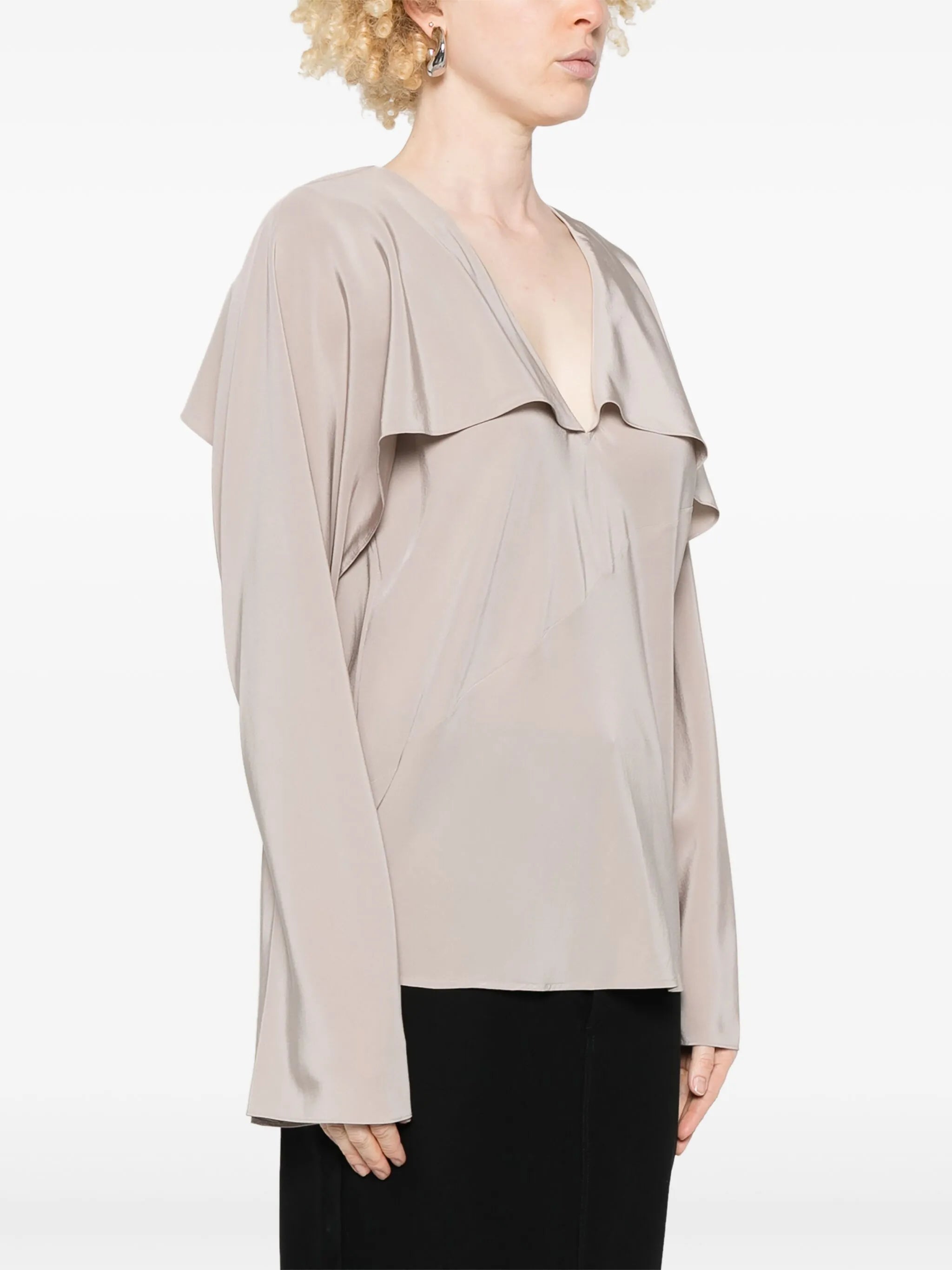 Scarf blouse