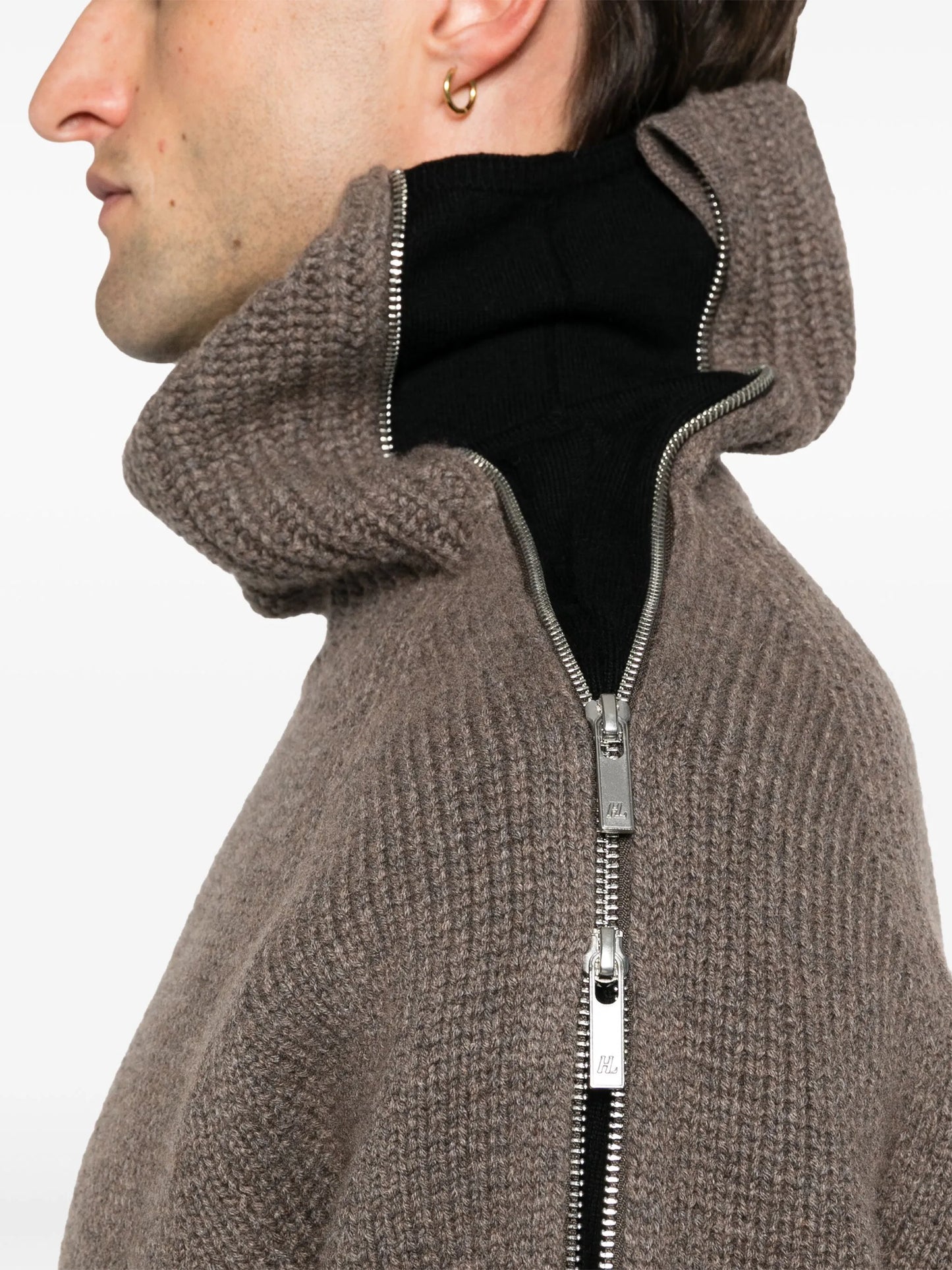 roll-neck sweater